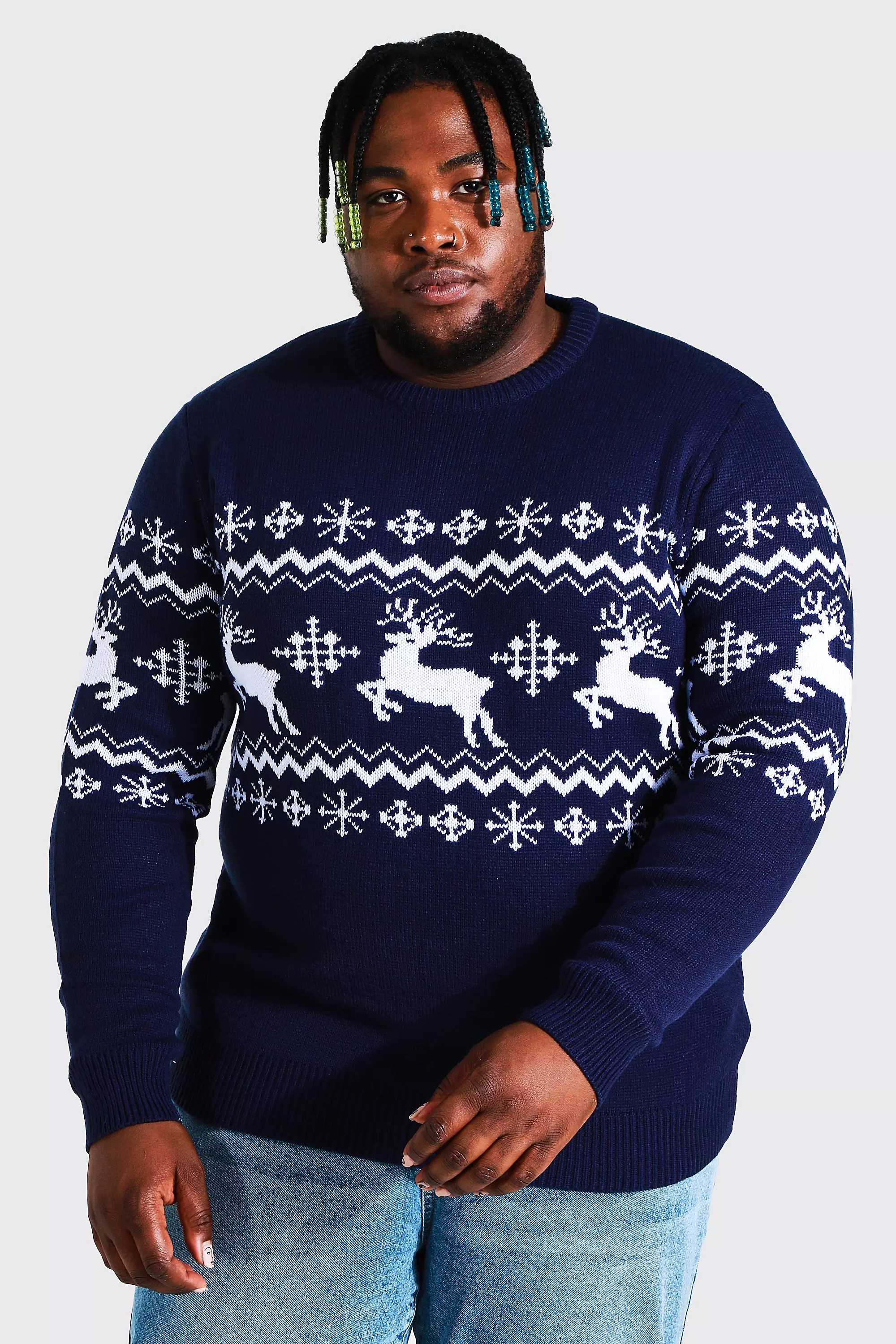 Cheap plus size christmas jumpers best sale