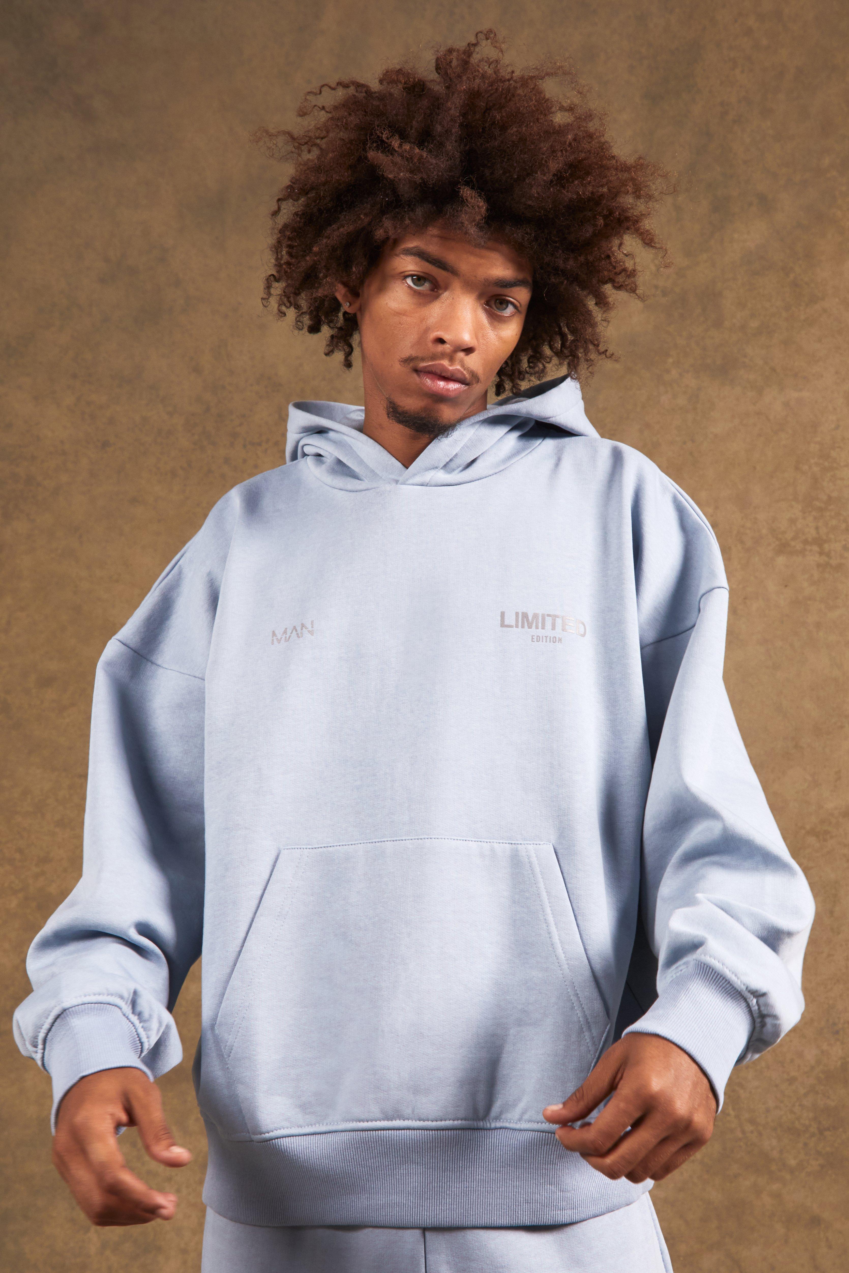 Oversized Limited Heavyweight Hoodie boohooMAN USA