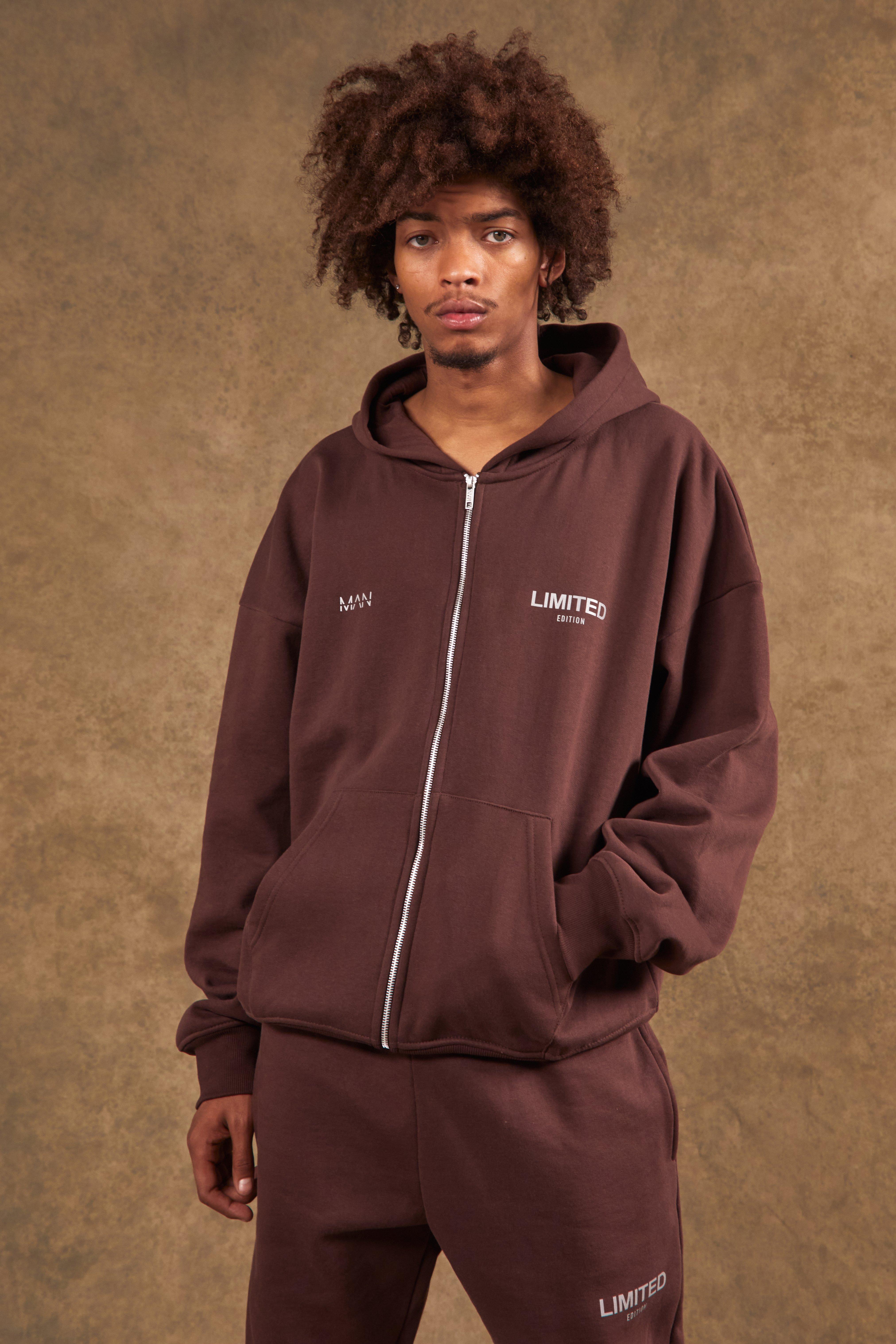 Oversized Heavyweight Limited Half Zip Hoodie