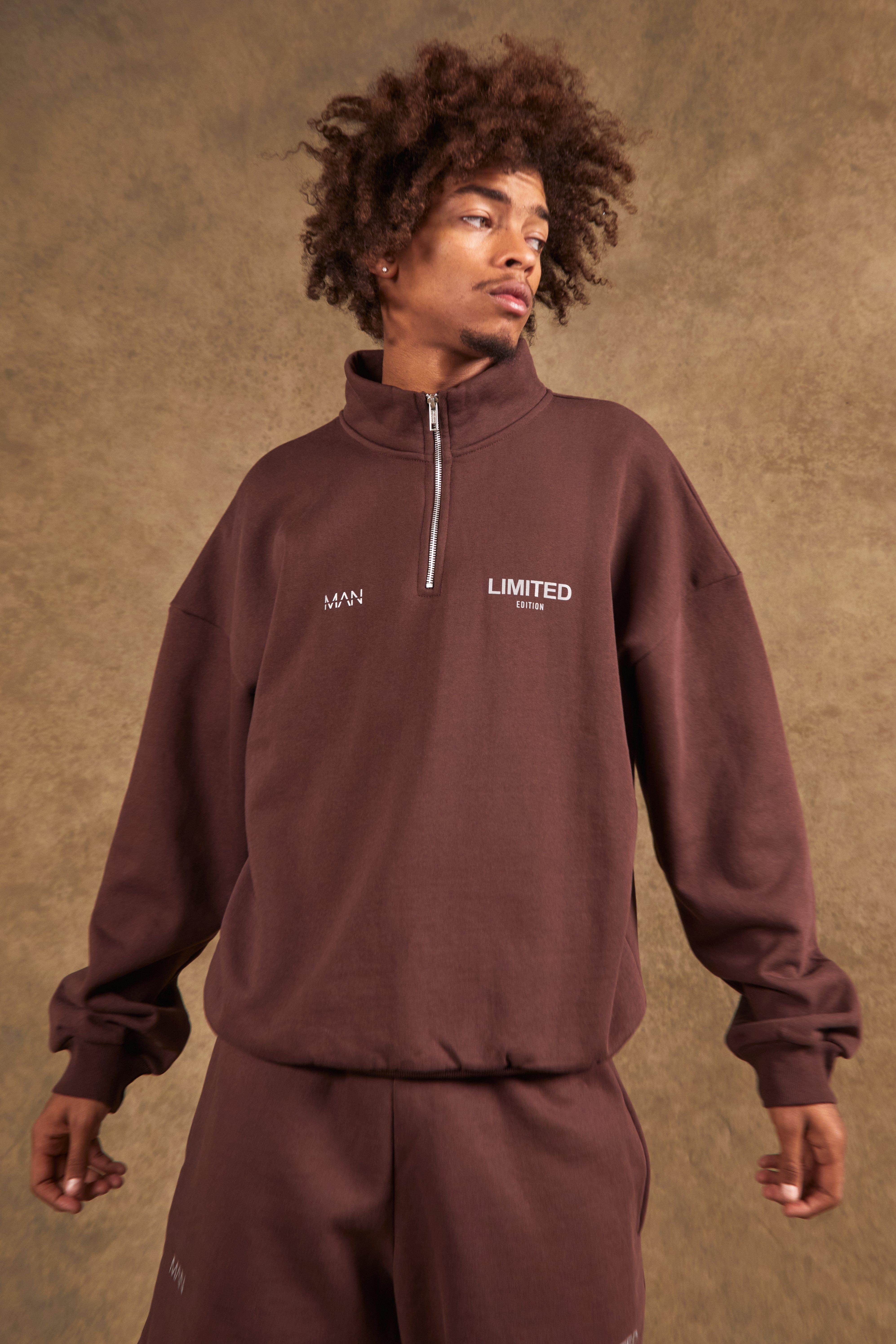 Boohooman quarter online zip