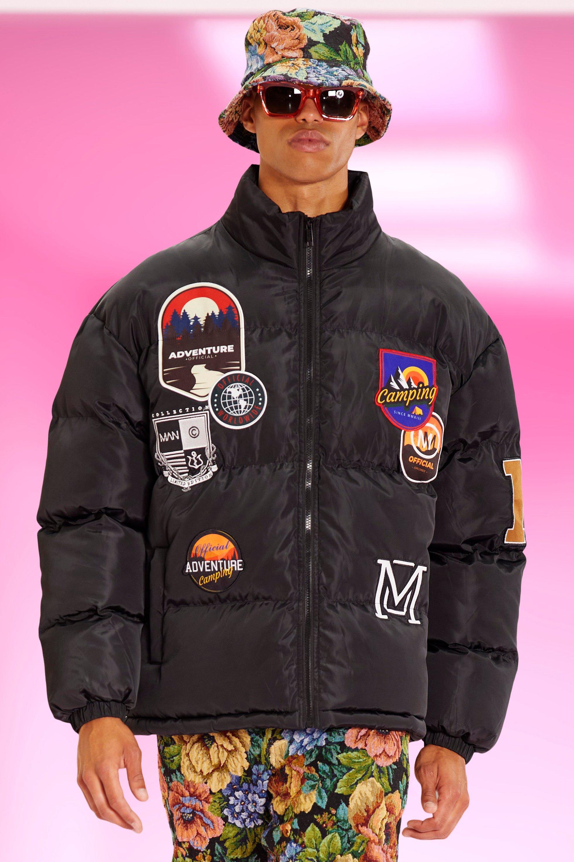 Boohooman hot sale puffer jacket