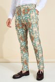 Multi Skinny Tapestry Suit Trousers