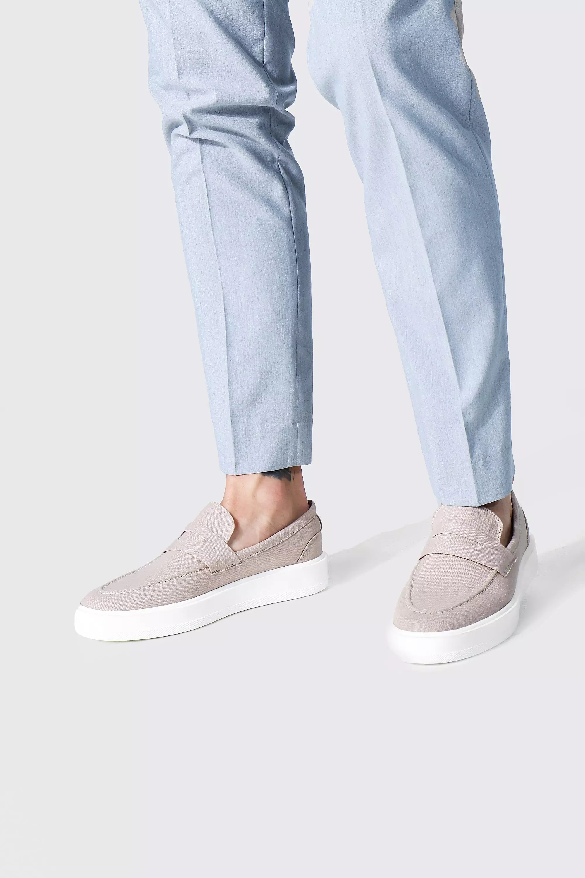 Scarpe Da Barca Con Suola Spessa, Stone immagine alternativa