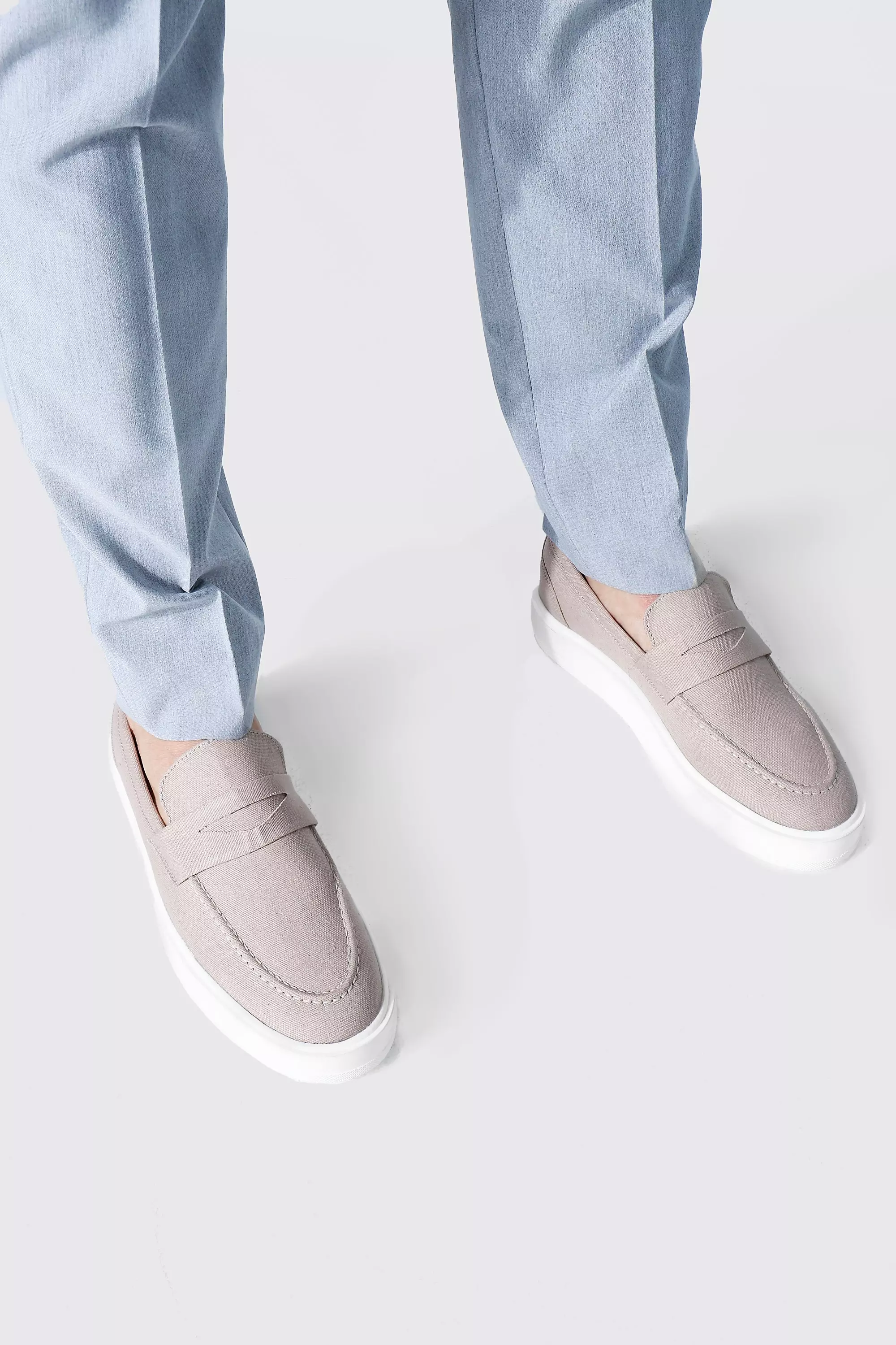 Scarpe Da Barca Con Suola Spessa, Stone immagine alternativa