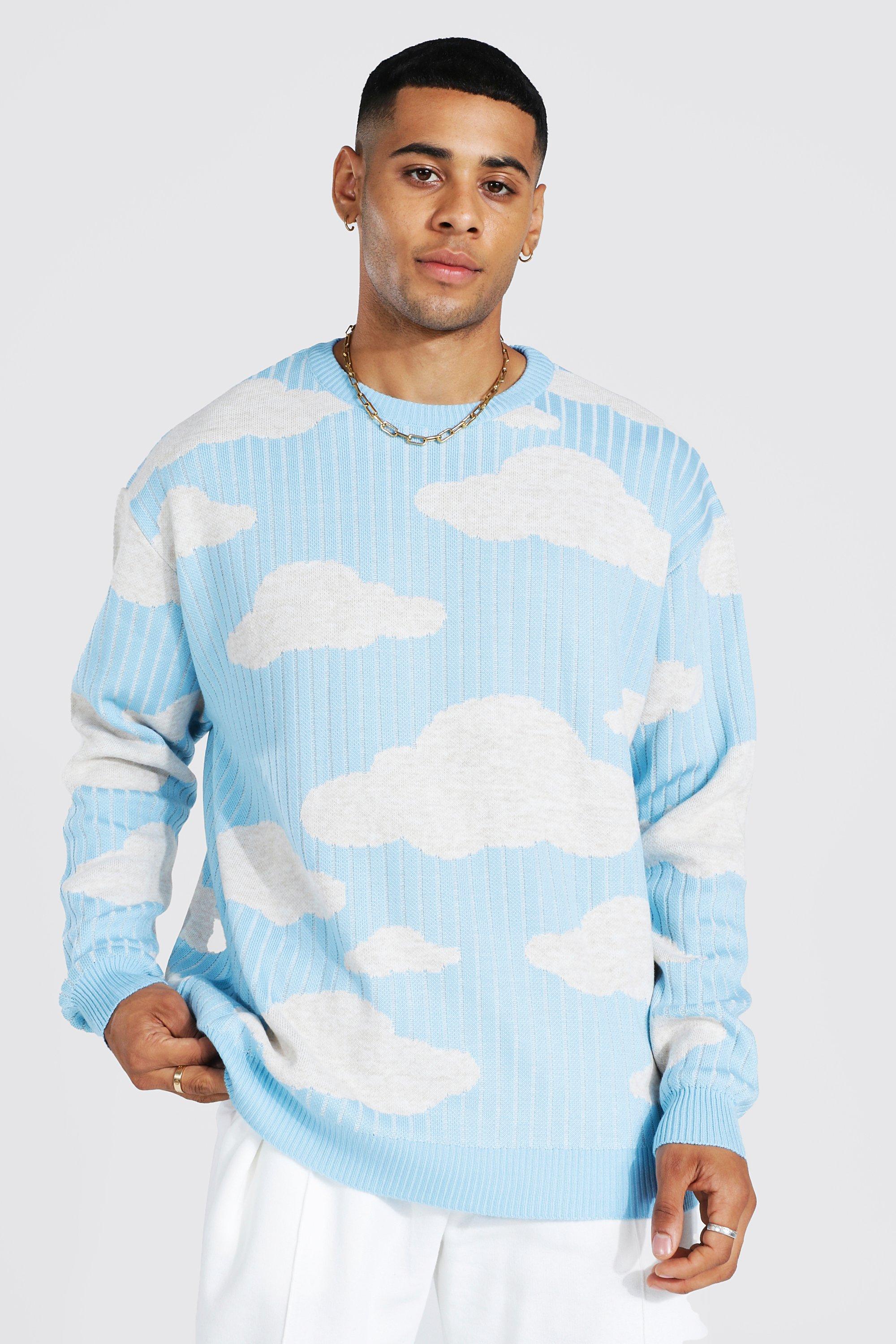 Blue shop cloud jumper