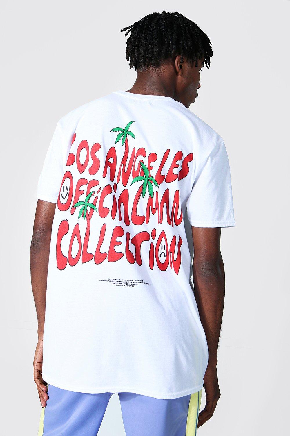 Oversized Los Angeles Palm Graphic T-shirt