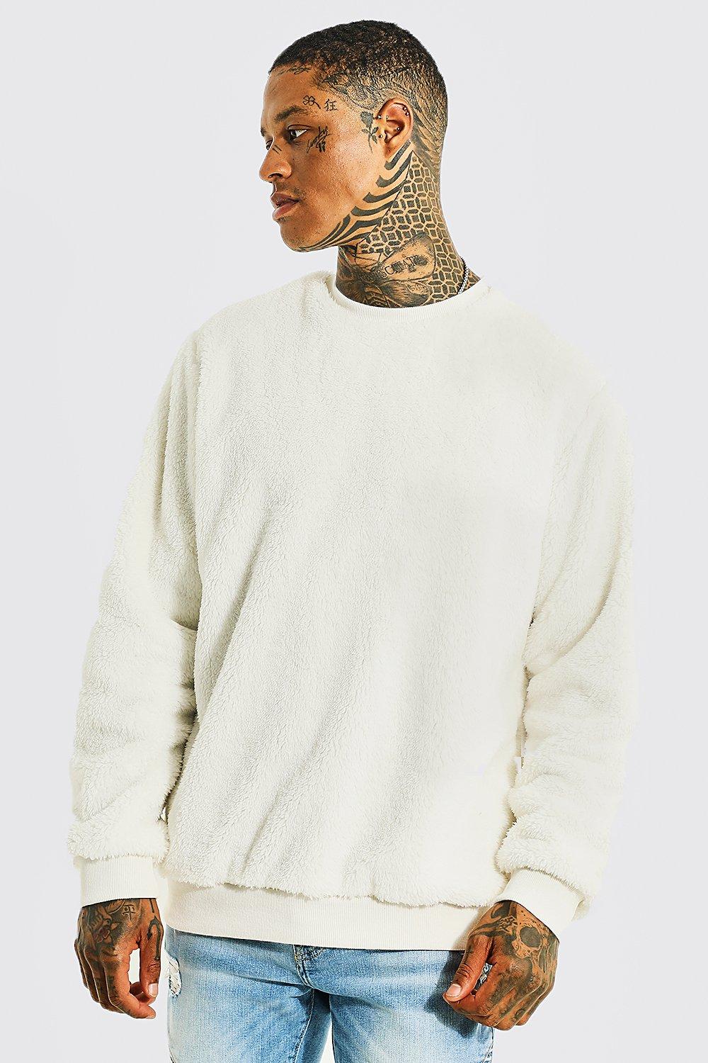 Borg Crew Neck Sweatshirt