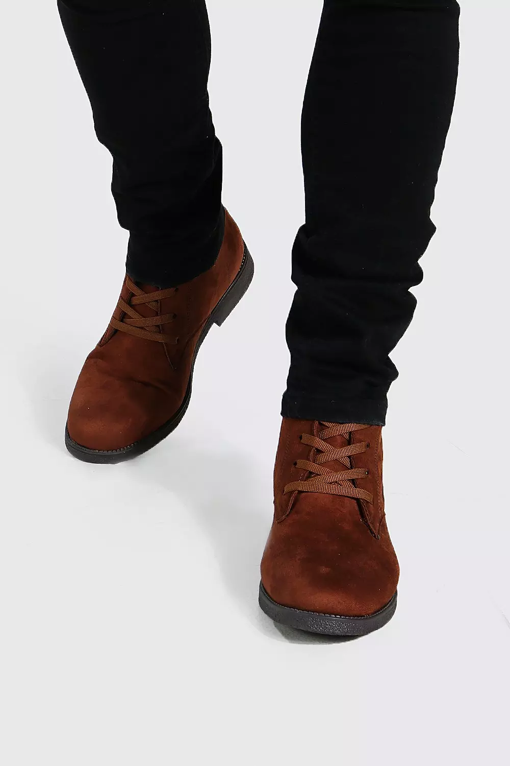 Faux Suede Desert Boot boohooMAN
