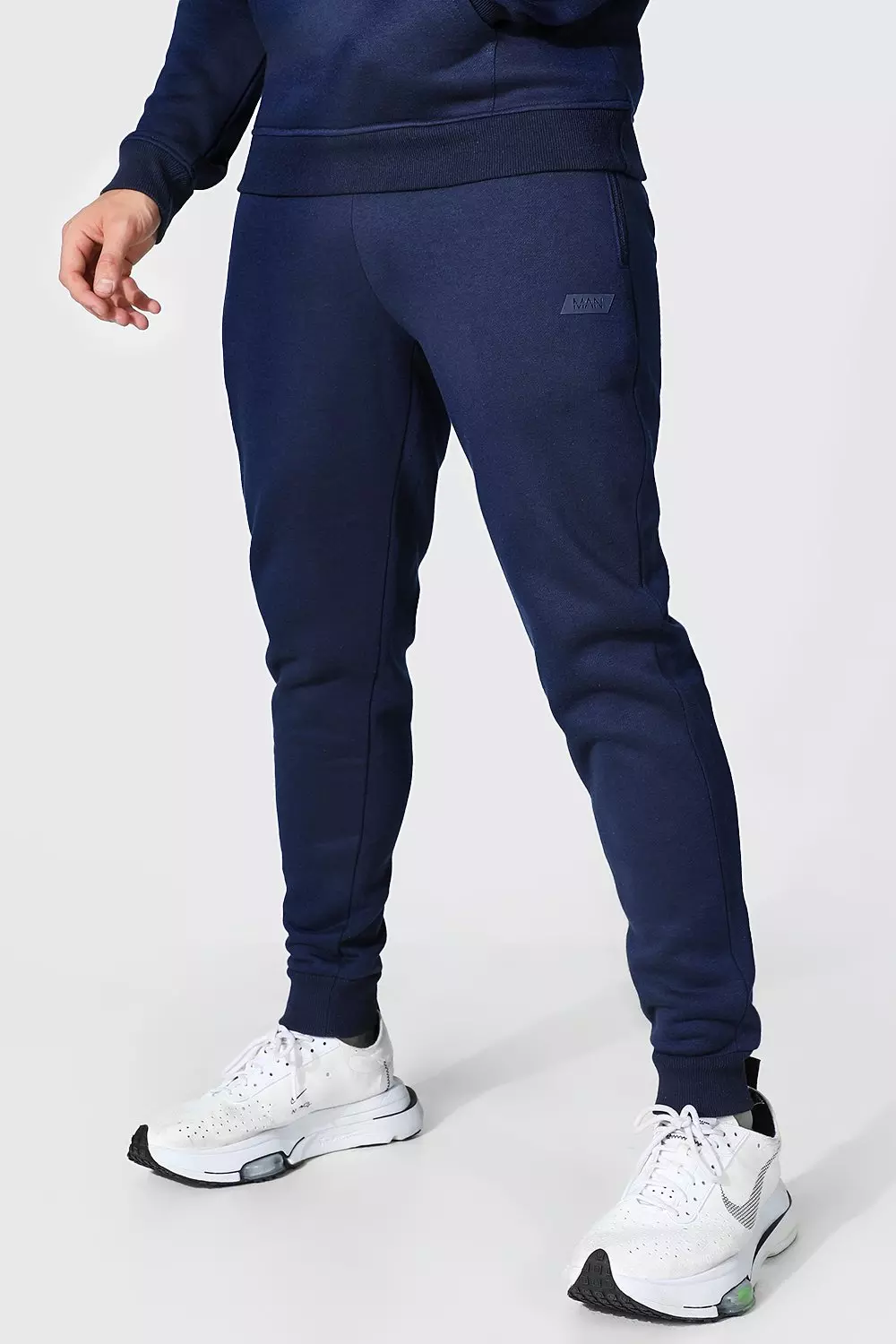Navy Man Active Gym Joggers alternative image