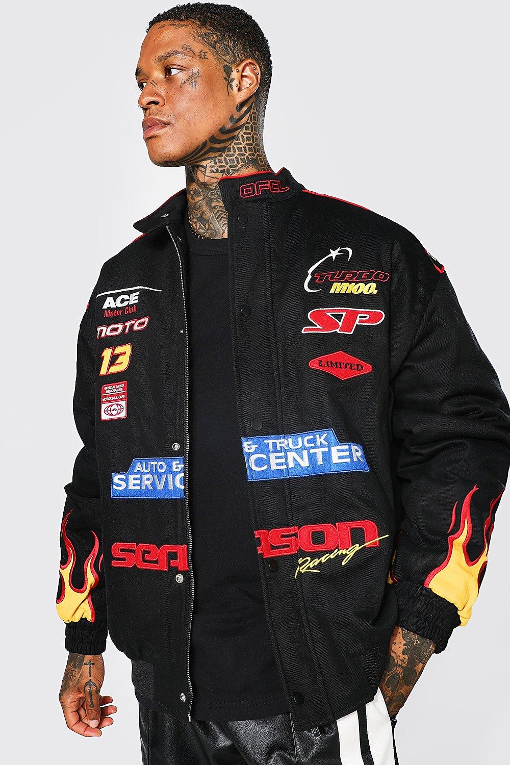 jacket for men nascar racing XL np.gov.lk