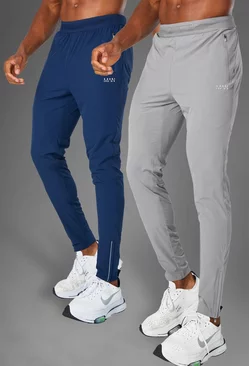 Grey Man Active Gym 2 Pack Lightweight Sweatpants