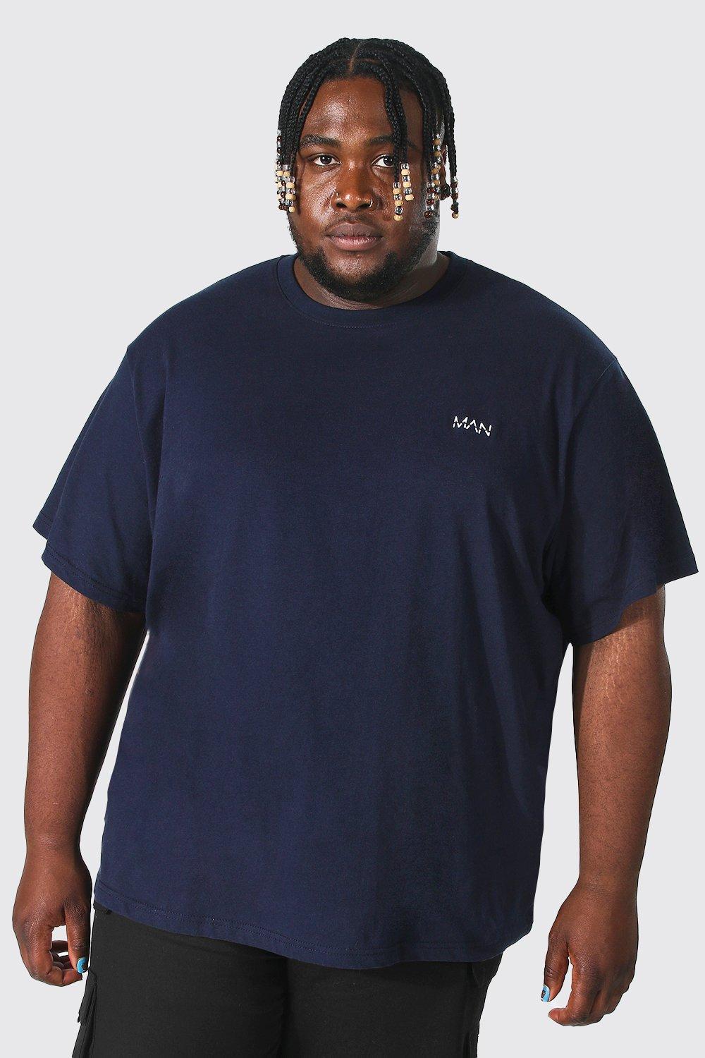 Plus Size T-shirt | boohooMAN USA