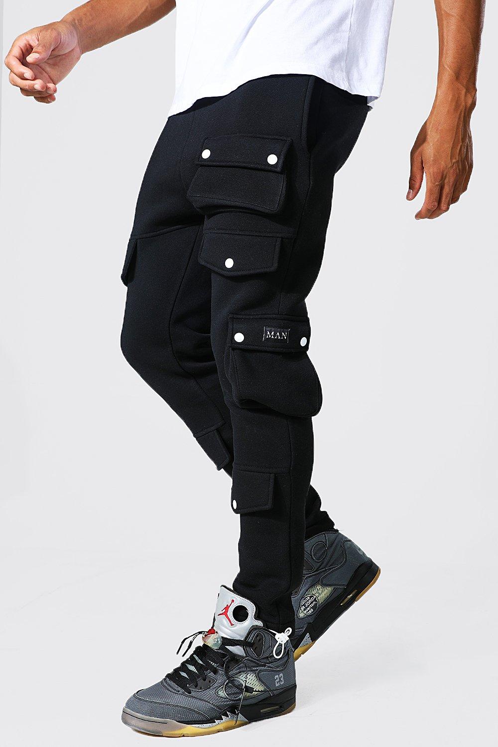 strapped joggers