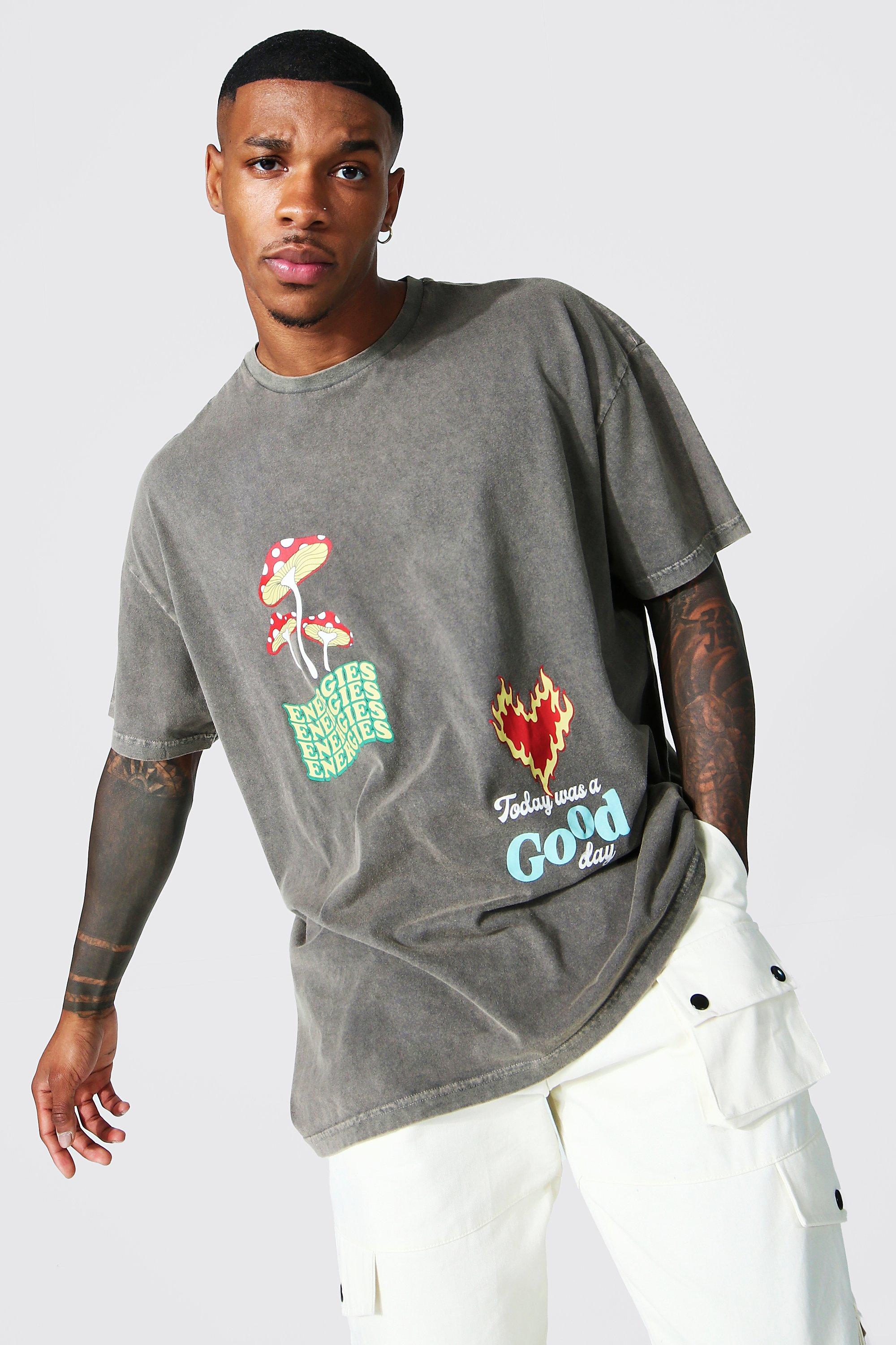 Men's Oversized Printed T-shirts