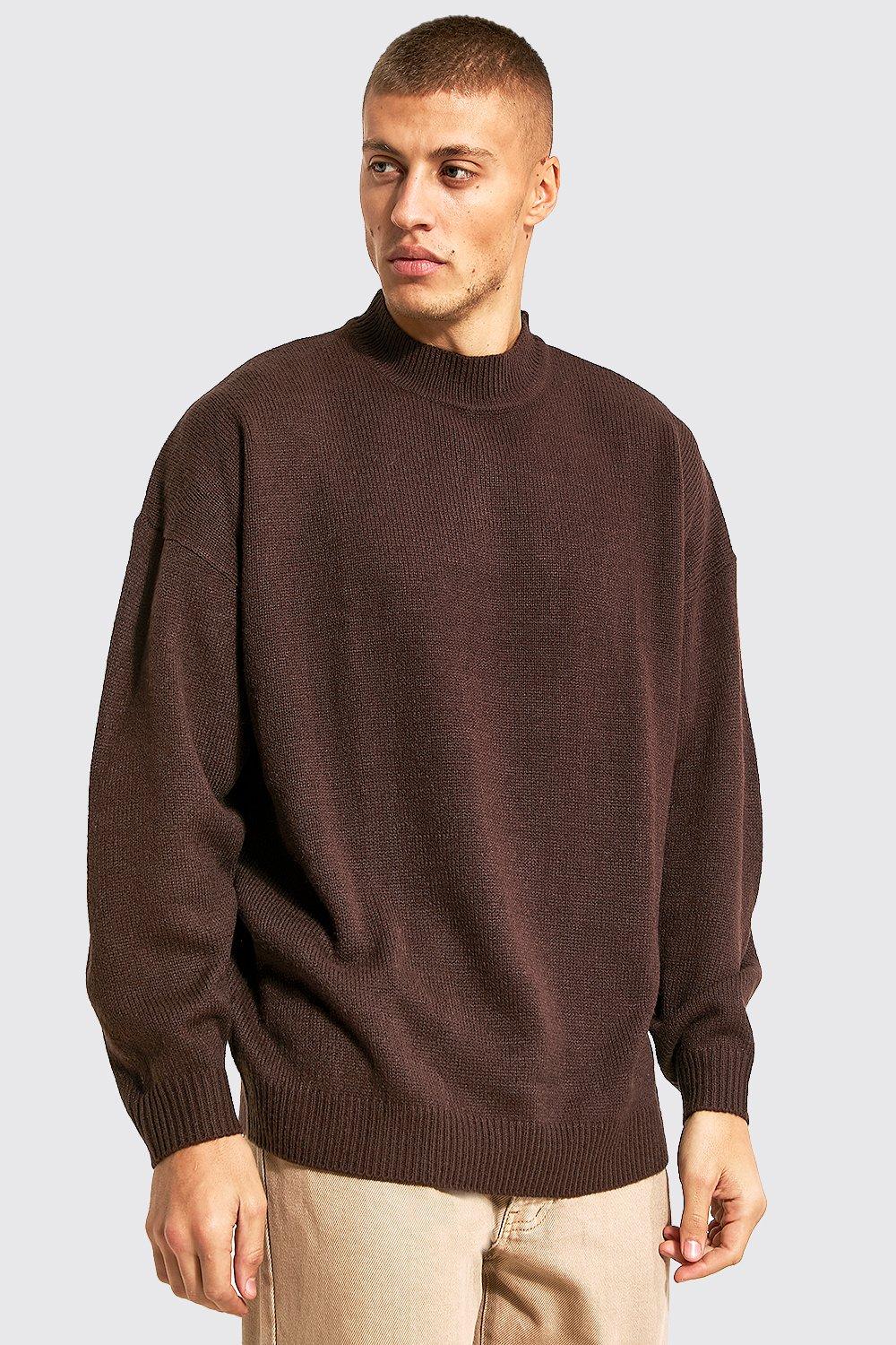 Oversized Crew Neck Chunky Jumper