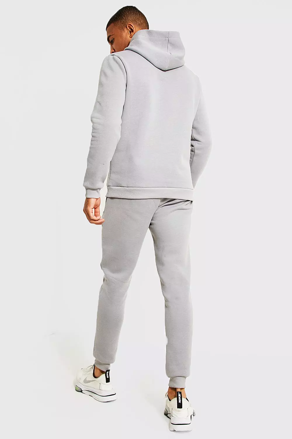 Grey Man Active Gym Hooded Tracksuit alternative image