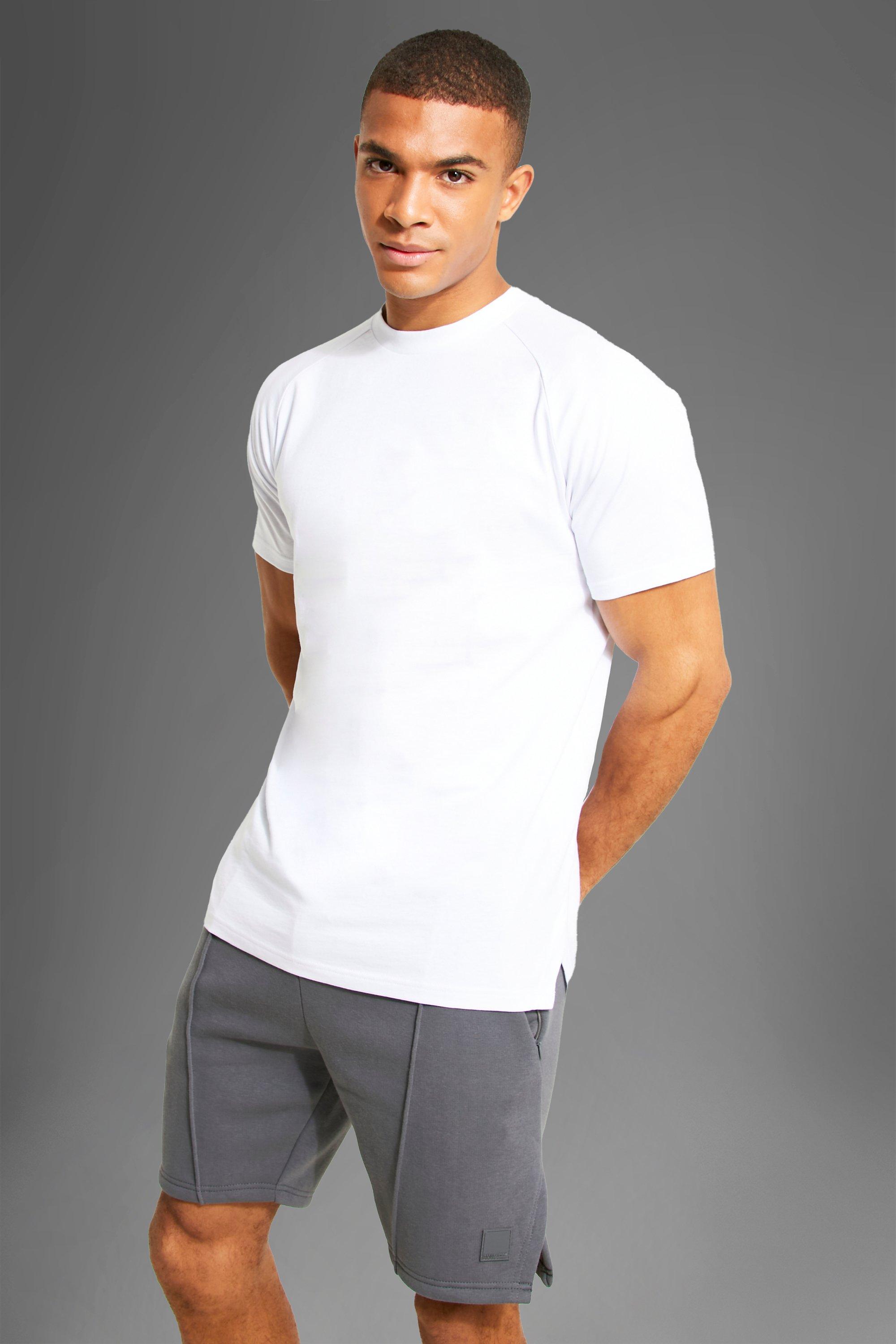 Man Active Gym Oversized Side Split T-Shirt