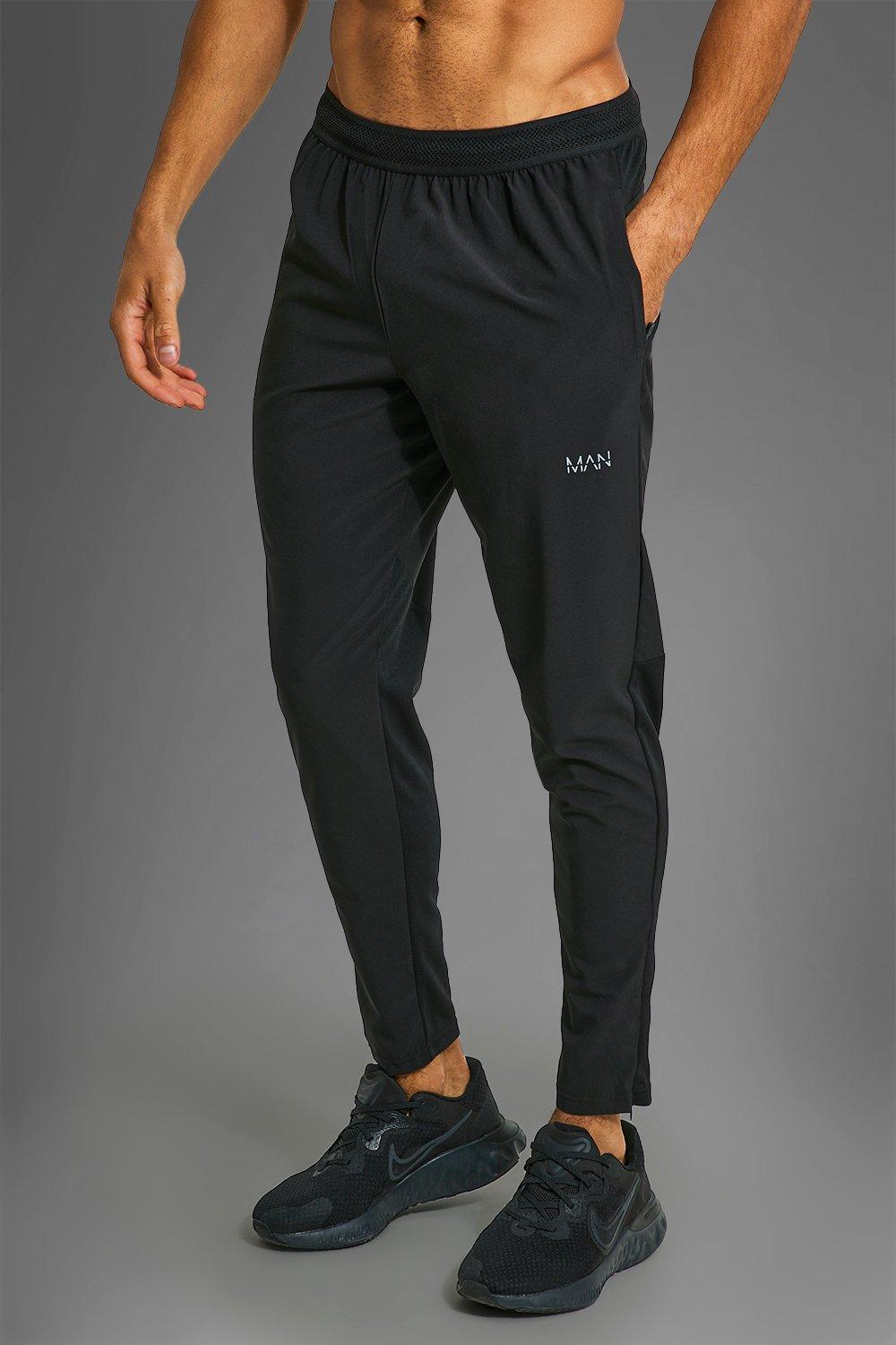 Grey joggers discount with zip pockets