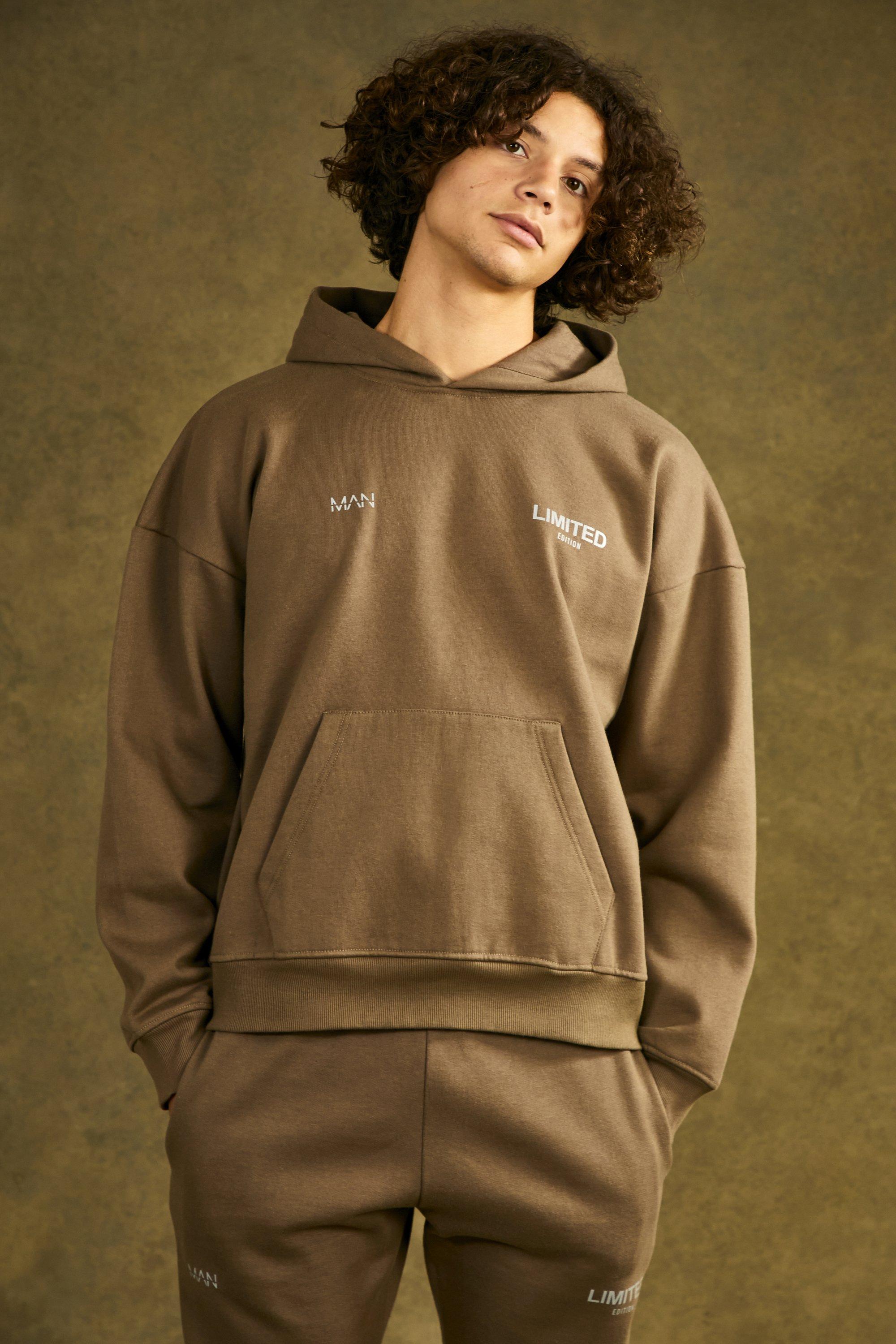 Nfl Oversized Multi Team Badge Hoodie | boohooMAN