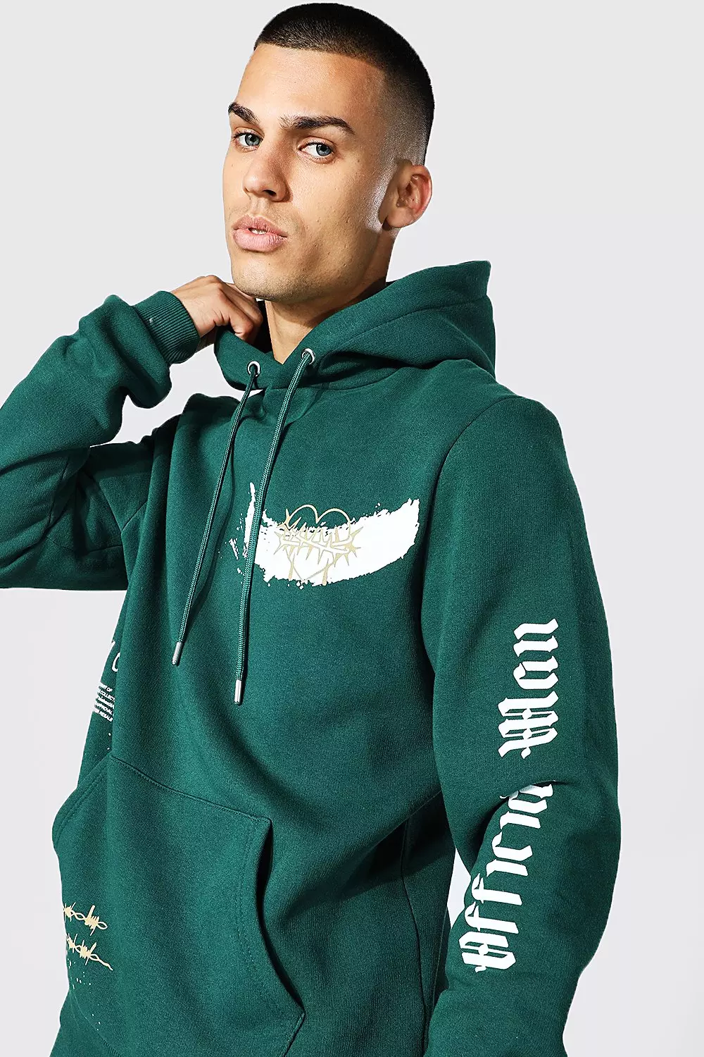 Green Limited Graffiti Hooded Tracksuit alternative image