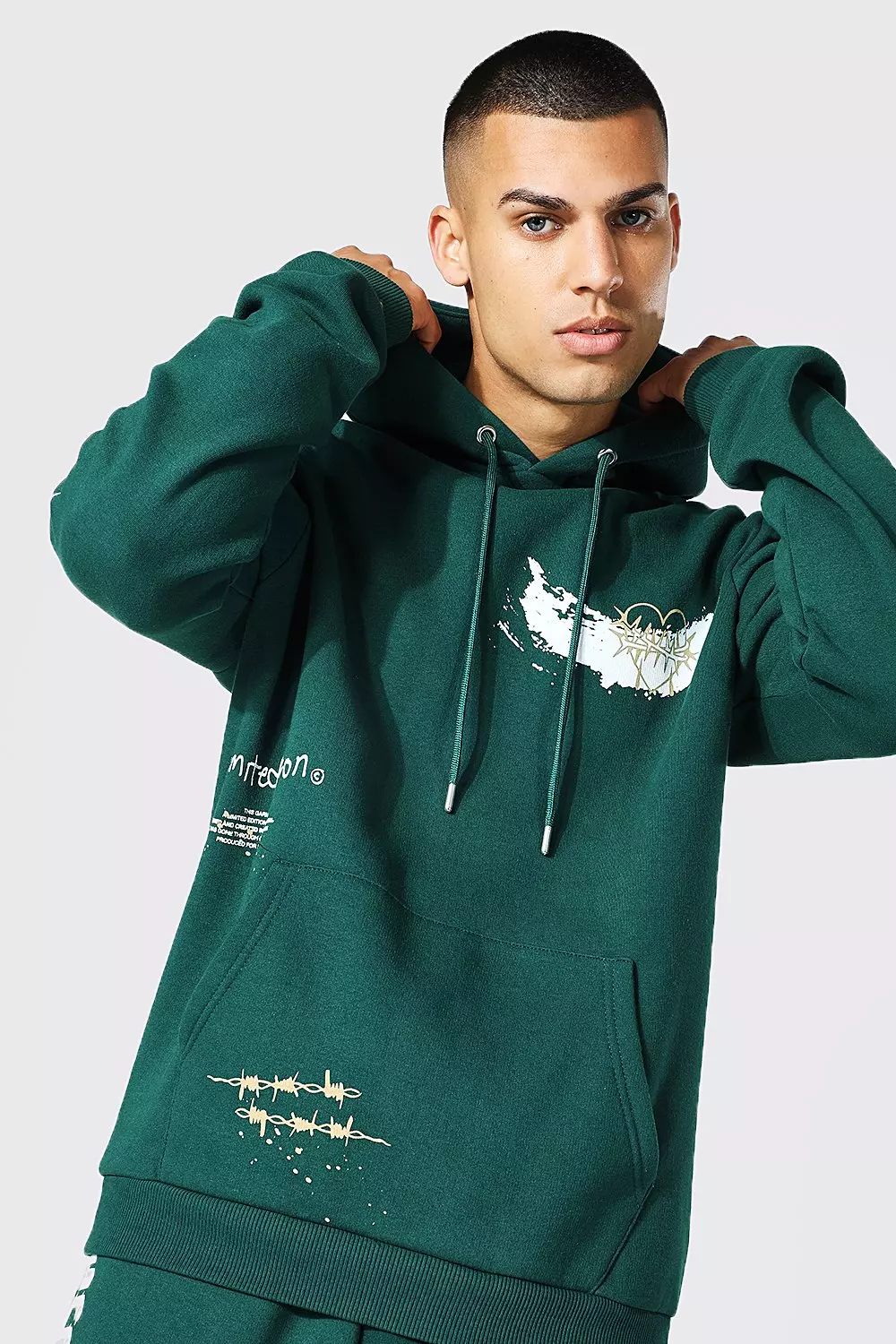 Green Limited Graffiti Hooded Tracksuit alternative image