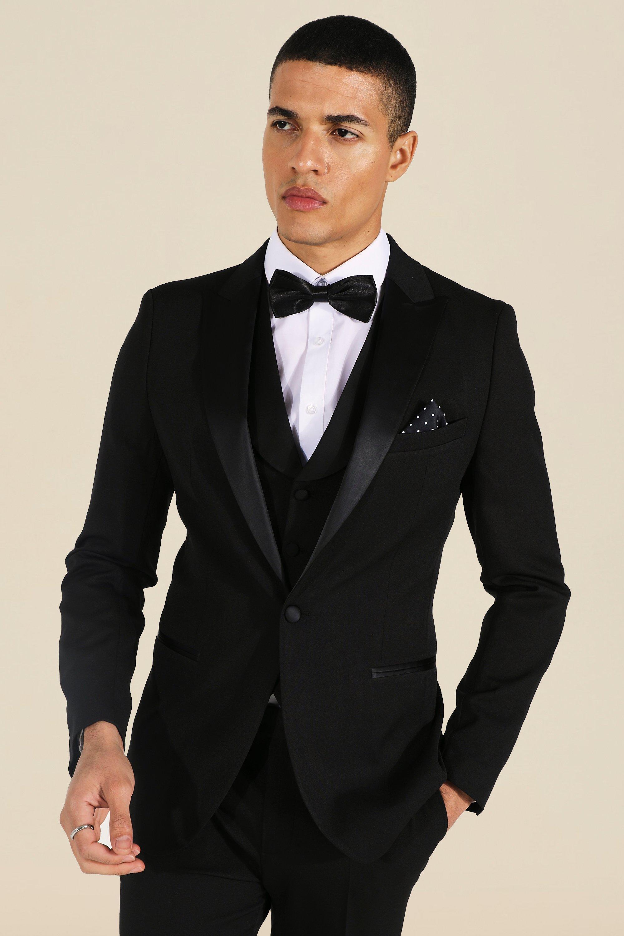 Single-Breasted Wool Tuxedo Jacket - Men - Ready-to-Wear