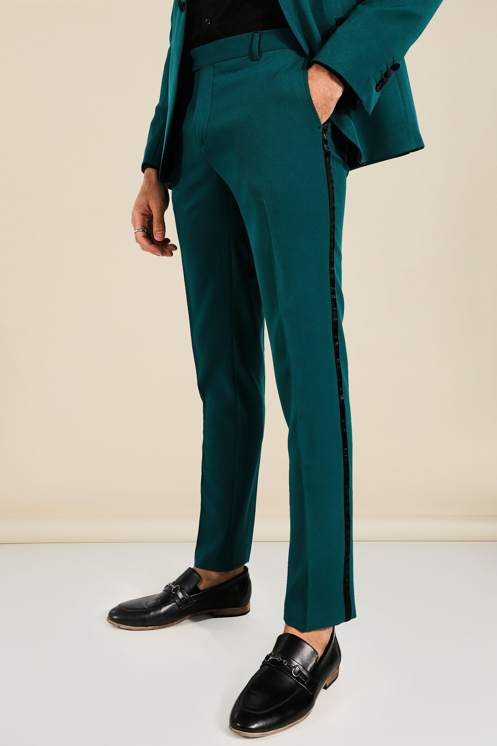 Forest Skinny Tuxedo Dress Pants