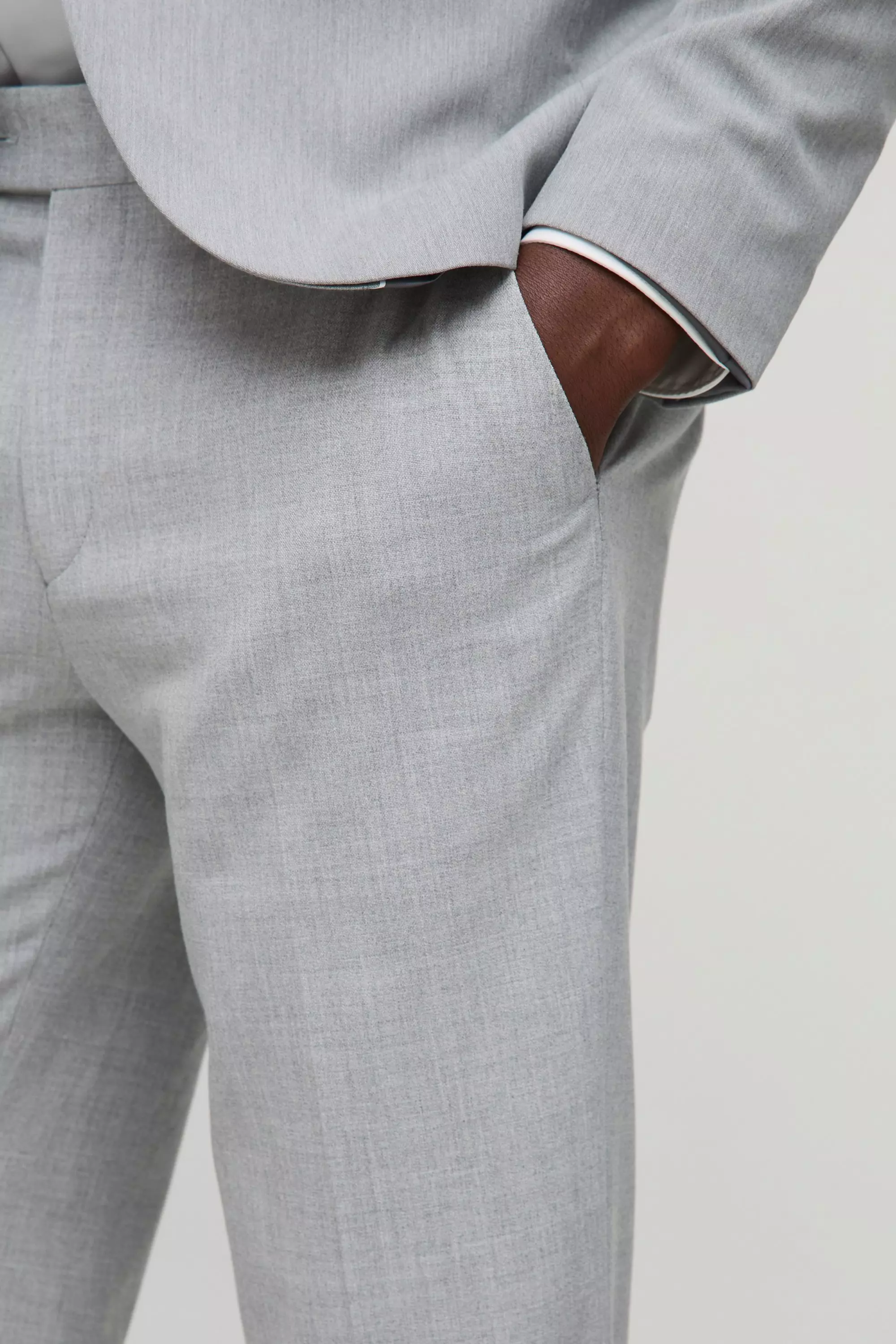 Slim graue Anzughose, Grey alternatives Bild