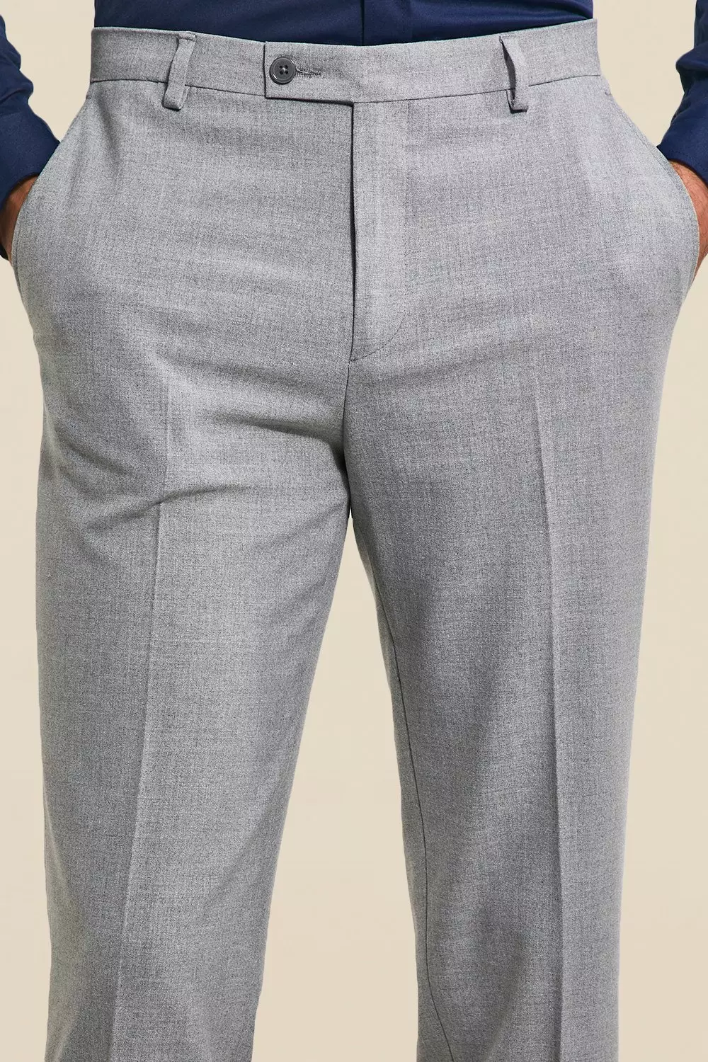 Slim graue Anzughose, Grey alternatives Bild