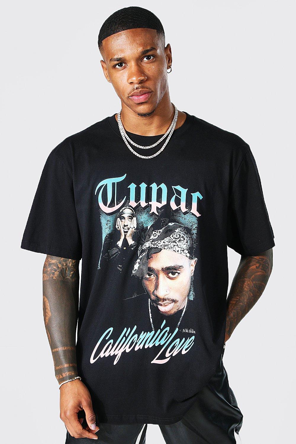 Oversized Tupac License T-shirt