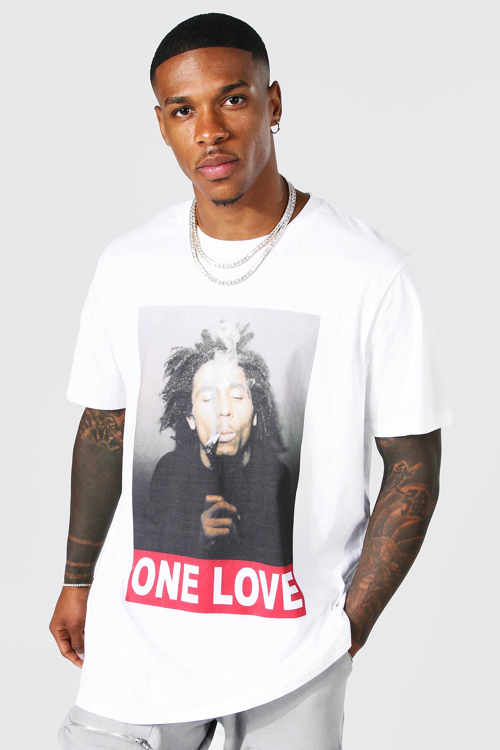 Oversized Bob Love T-shirt | boohooMAN