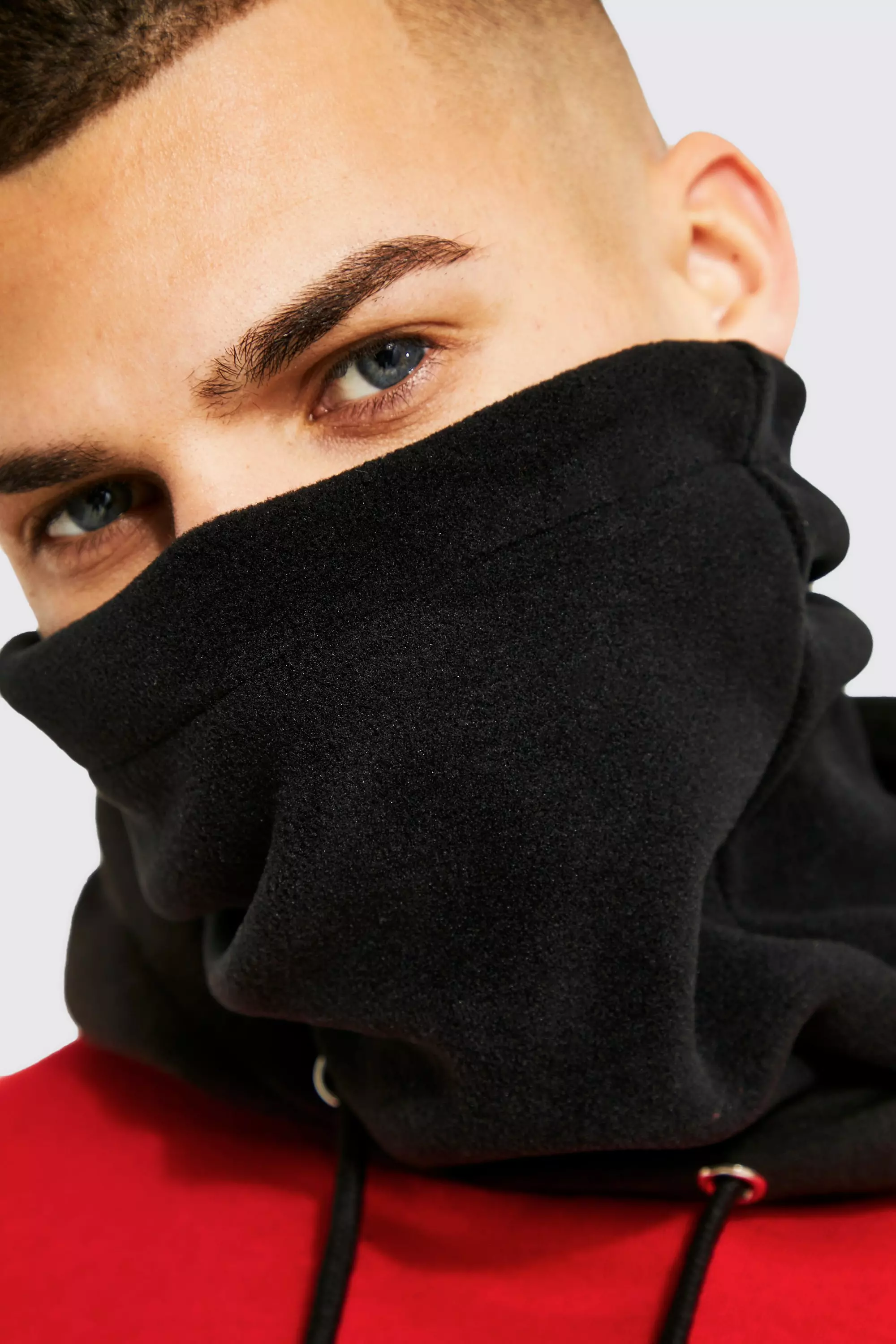 Scaldacollo In Fleece Polare, Black immagine alternativa