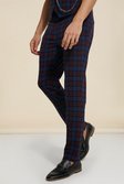 Multi Skinny Tartan Suit Trouser