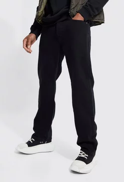 Relaxed Fit Rigid Jeans True black