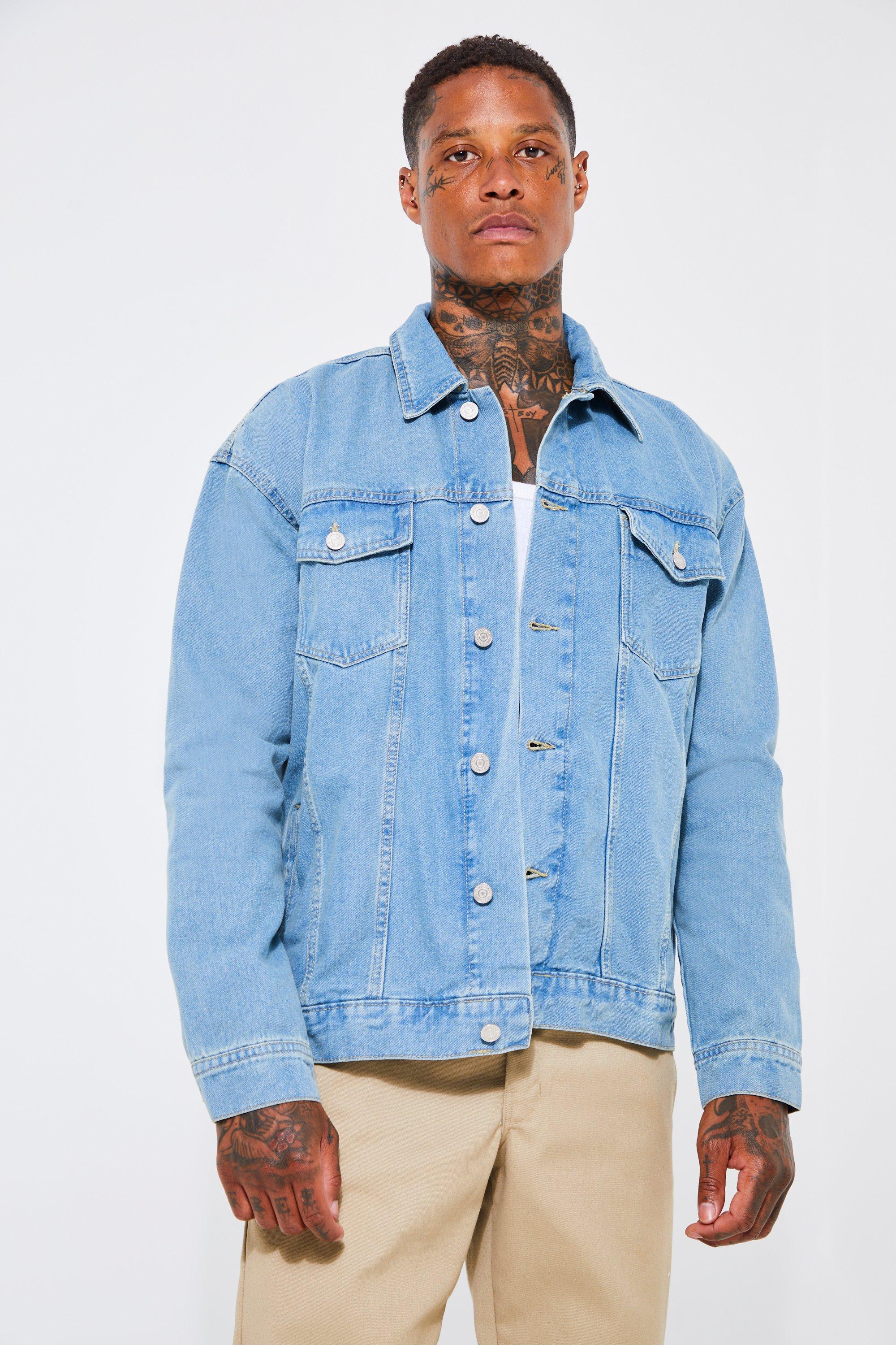 Washed Denim Bomber Jacket - Ready-to-Wear