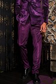 Purple Skinny Diamante Trousers