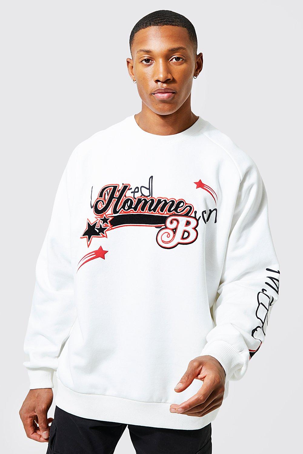 Varsity sweatshirt shop mens