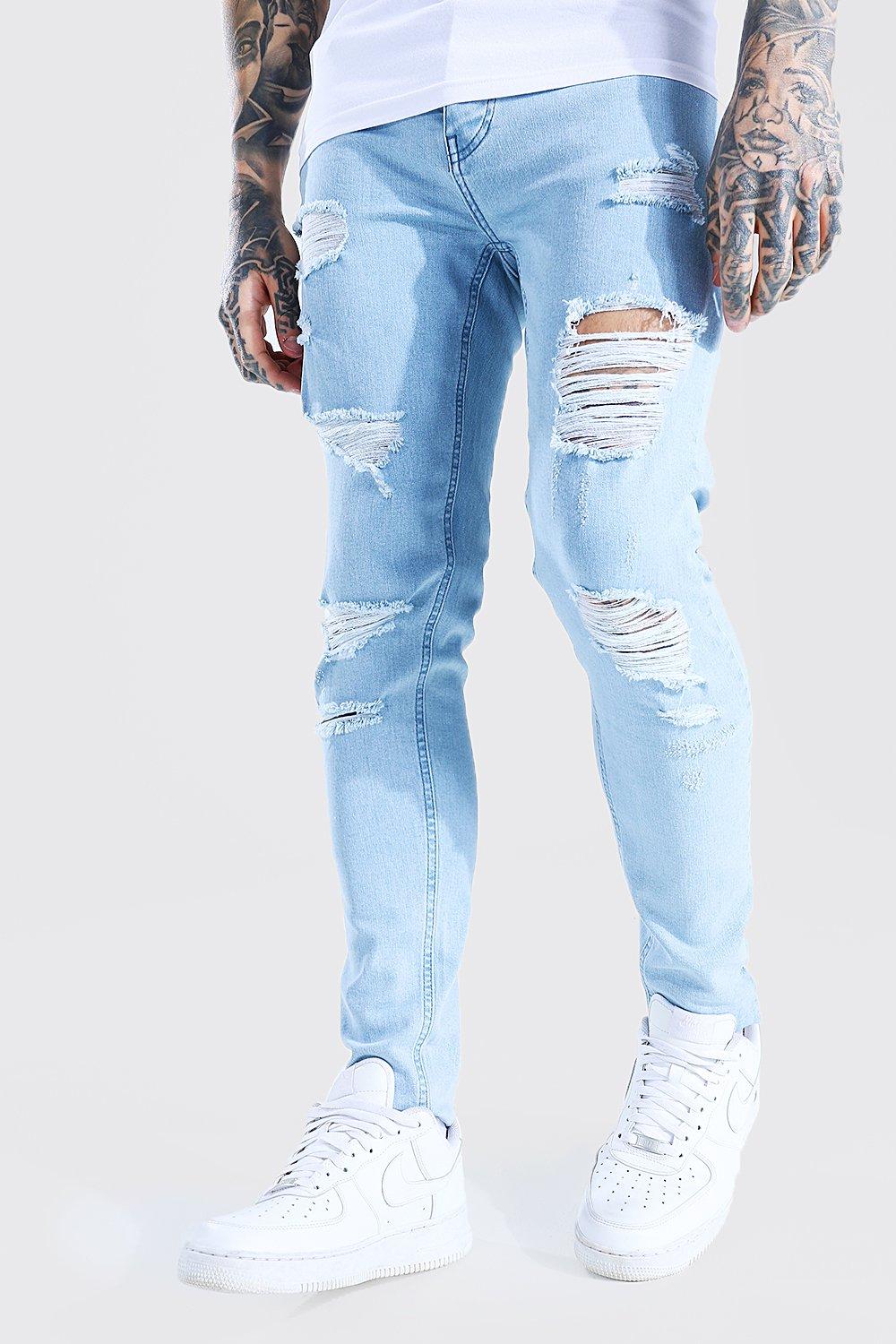 Mens Ripped Jeans & Denim | | boohooMAN USA