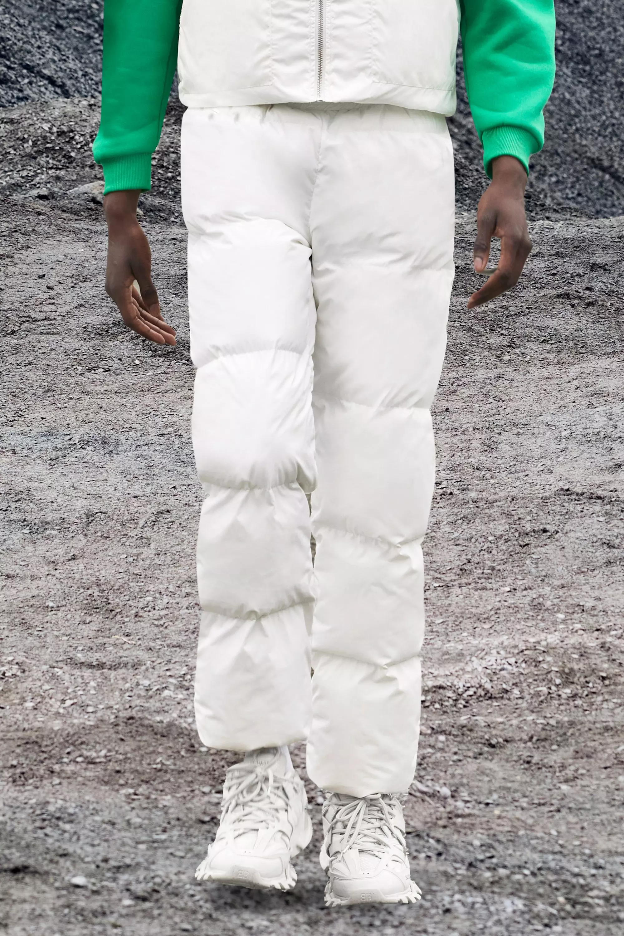 Puffer pants mens hot sale