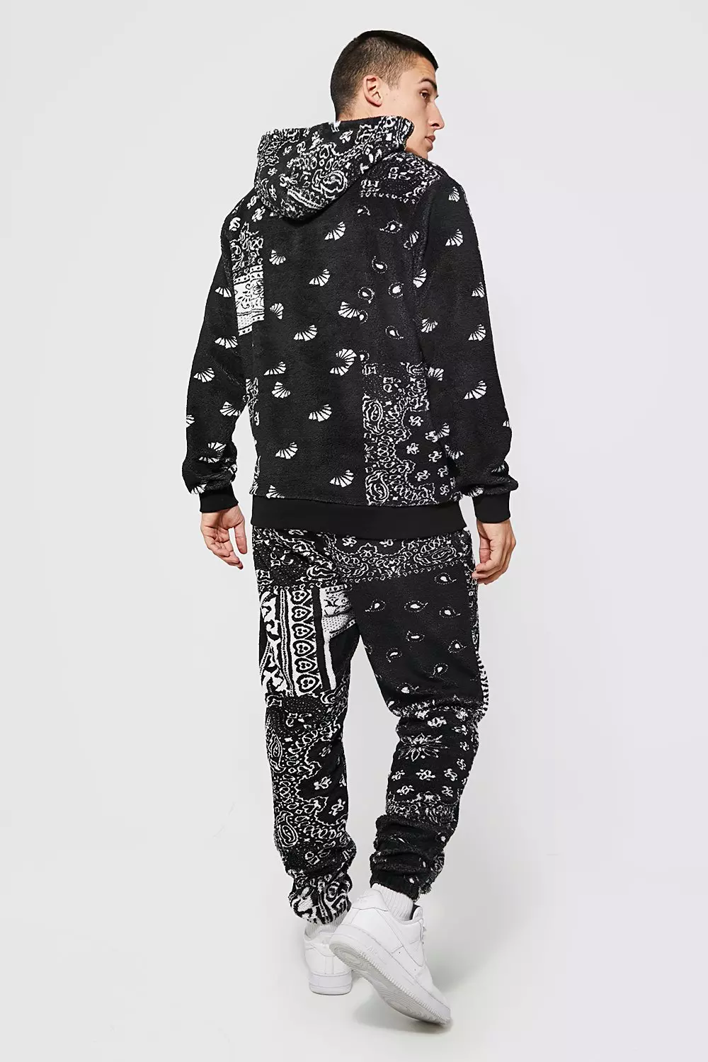 Adidas bandana print tracksuit hot sale