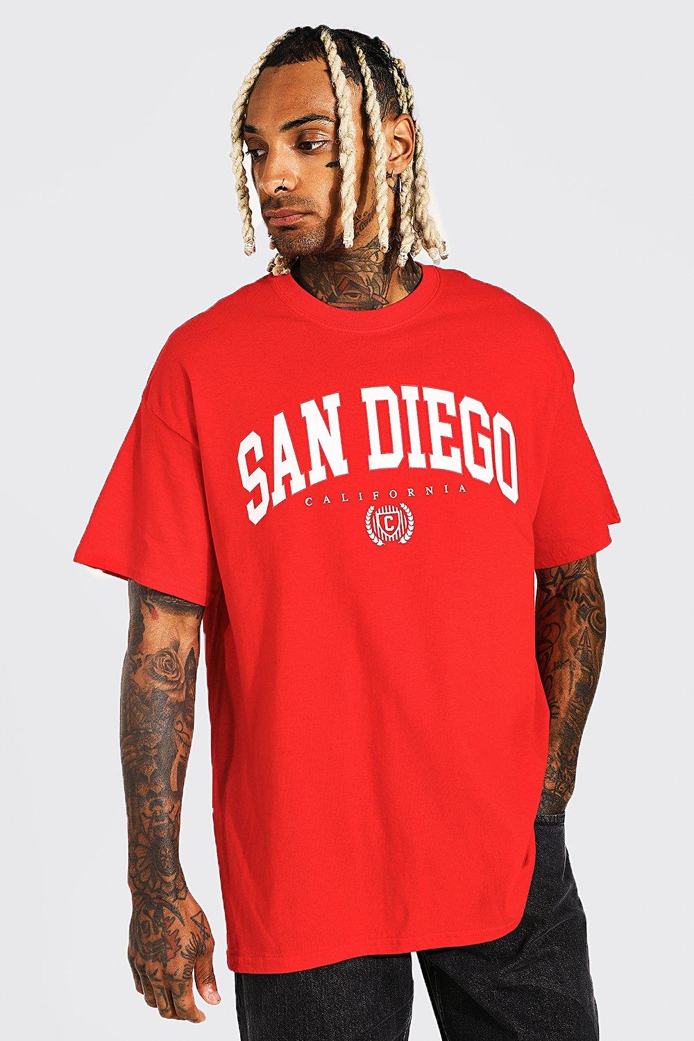 Oversized San Diego Varsity T-shirt