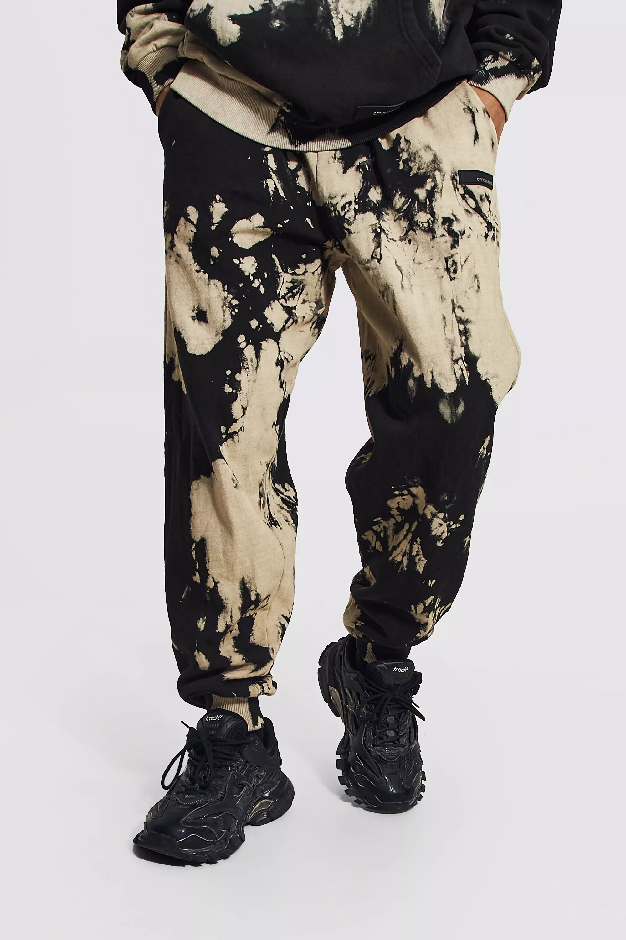 Oversized tie dye joggers sale