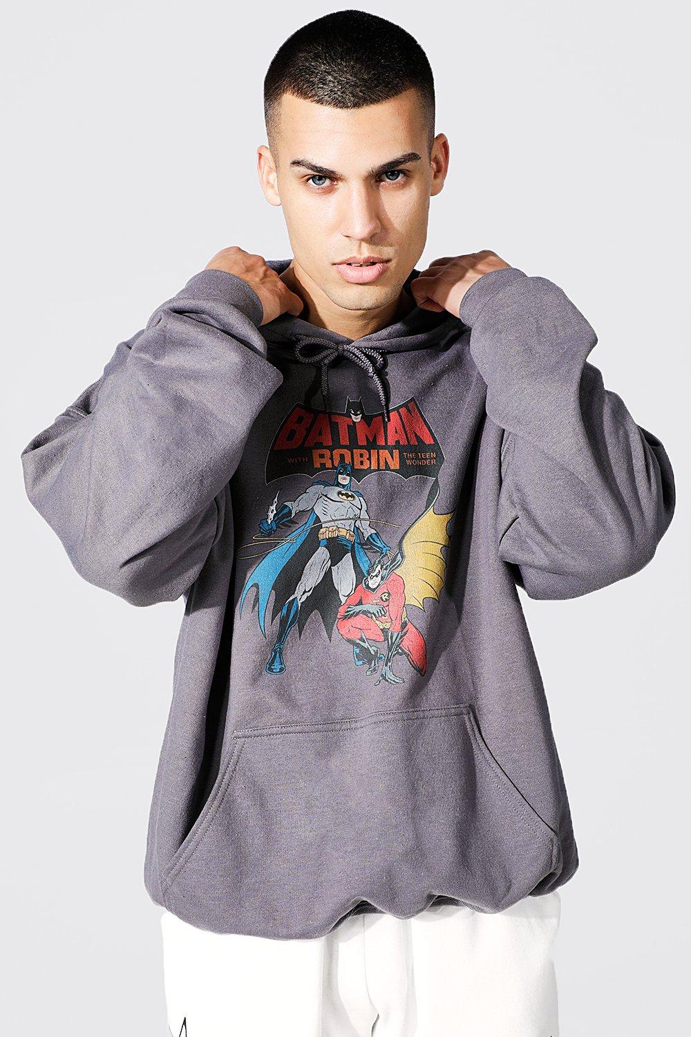 Oversized Batman License Hoodie