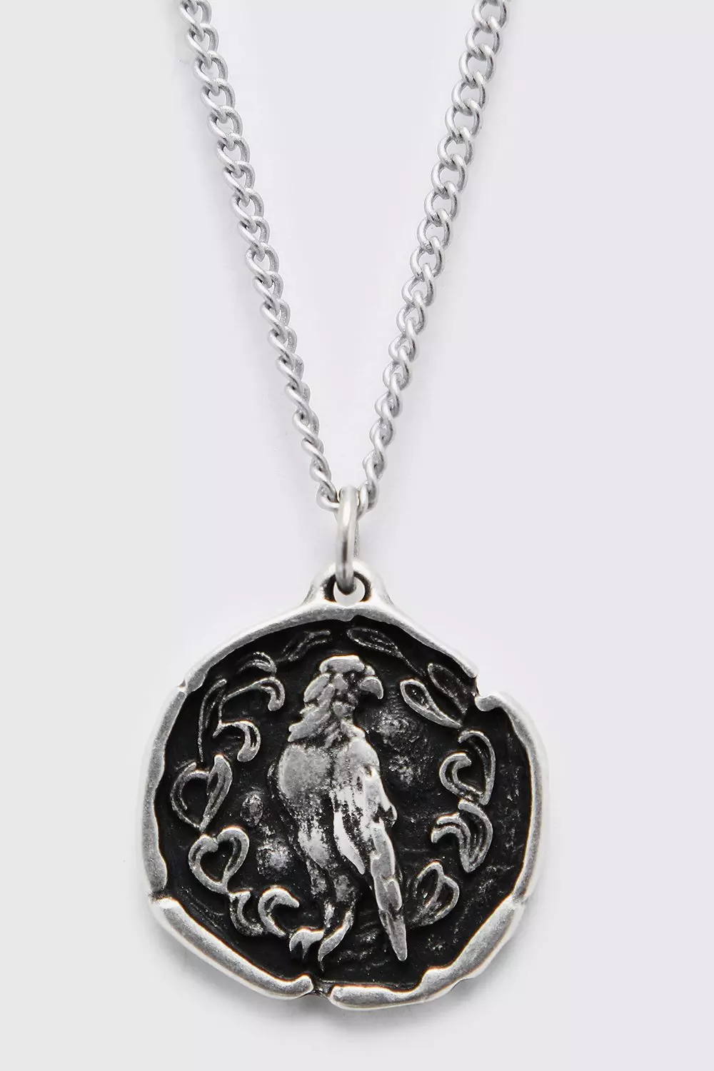 Coin Pendant Necklace boohooMAN IE