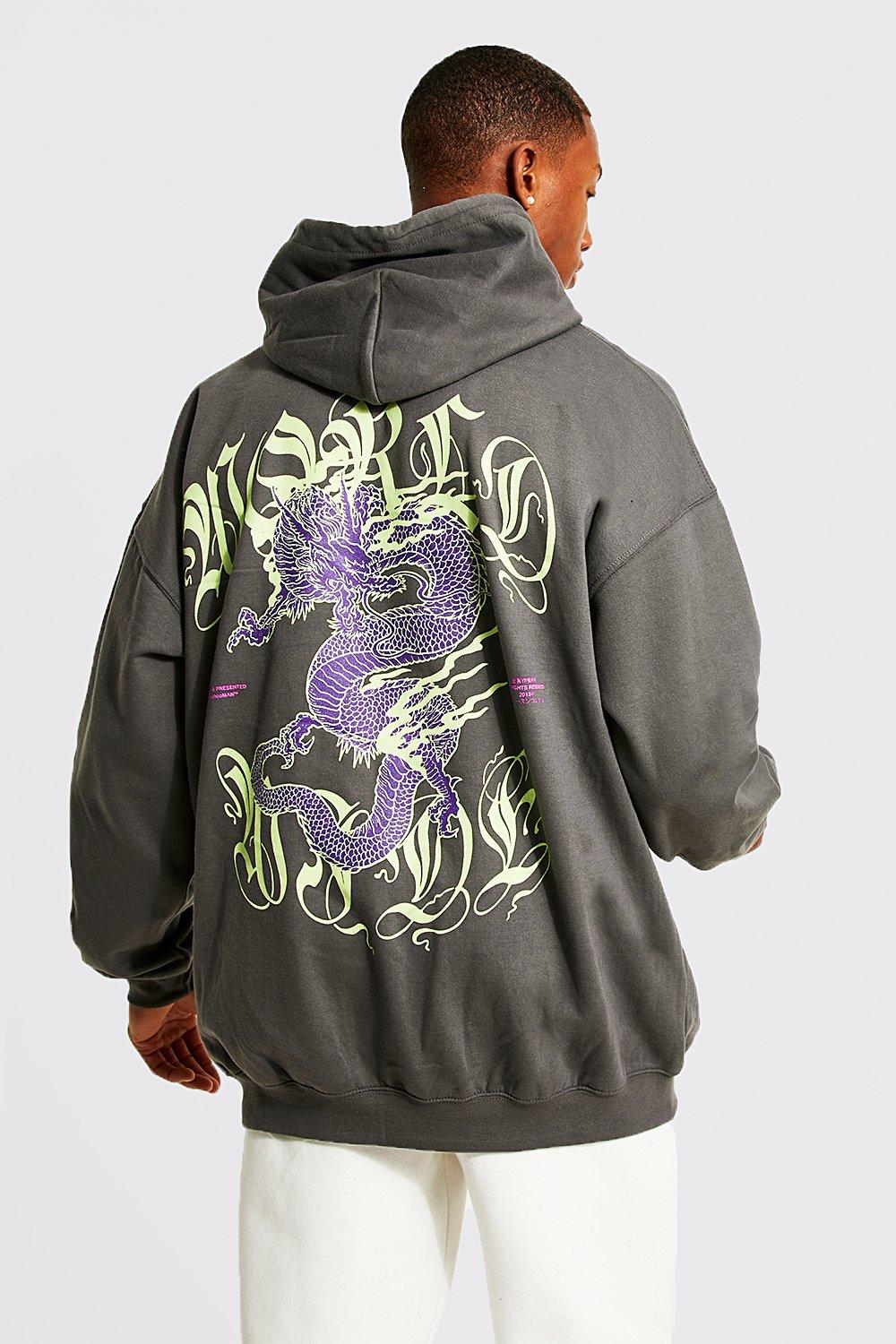 Urban outfitters dragon online hoodie