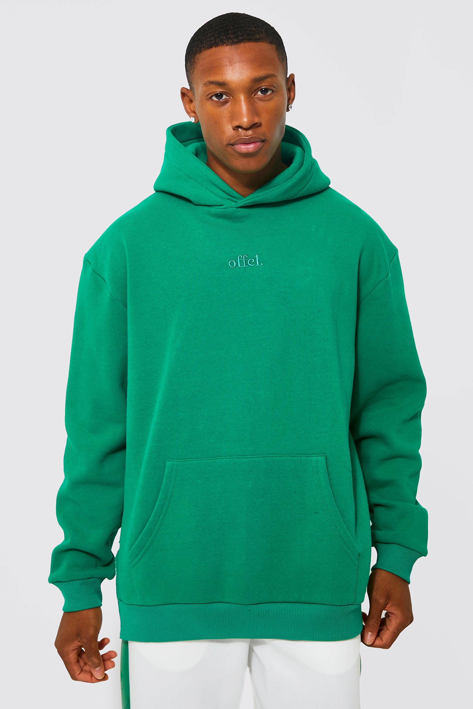 Oversized Gusset Panel Star Hoodie