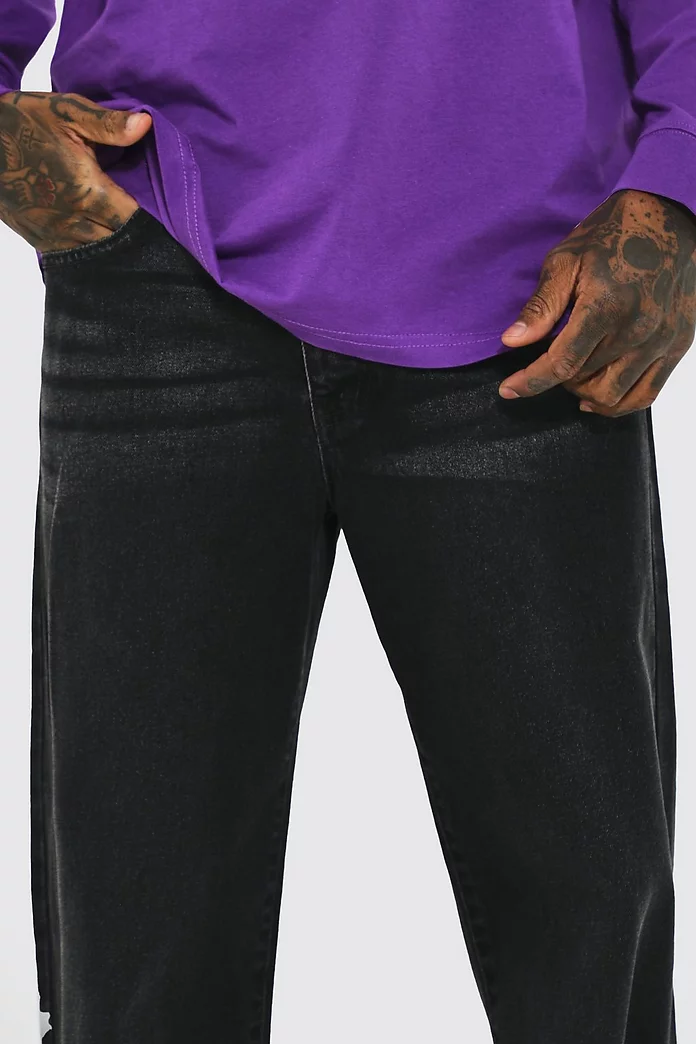 Baggy Rigid Jeans | boohooMAN USA Baggy Rigid Jeans | boohooMAN USA