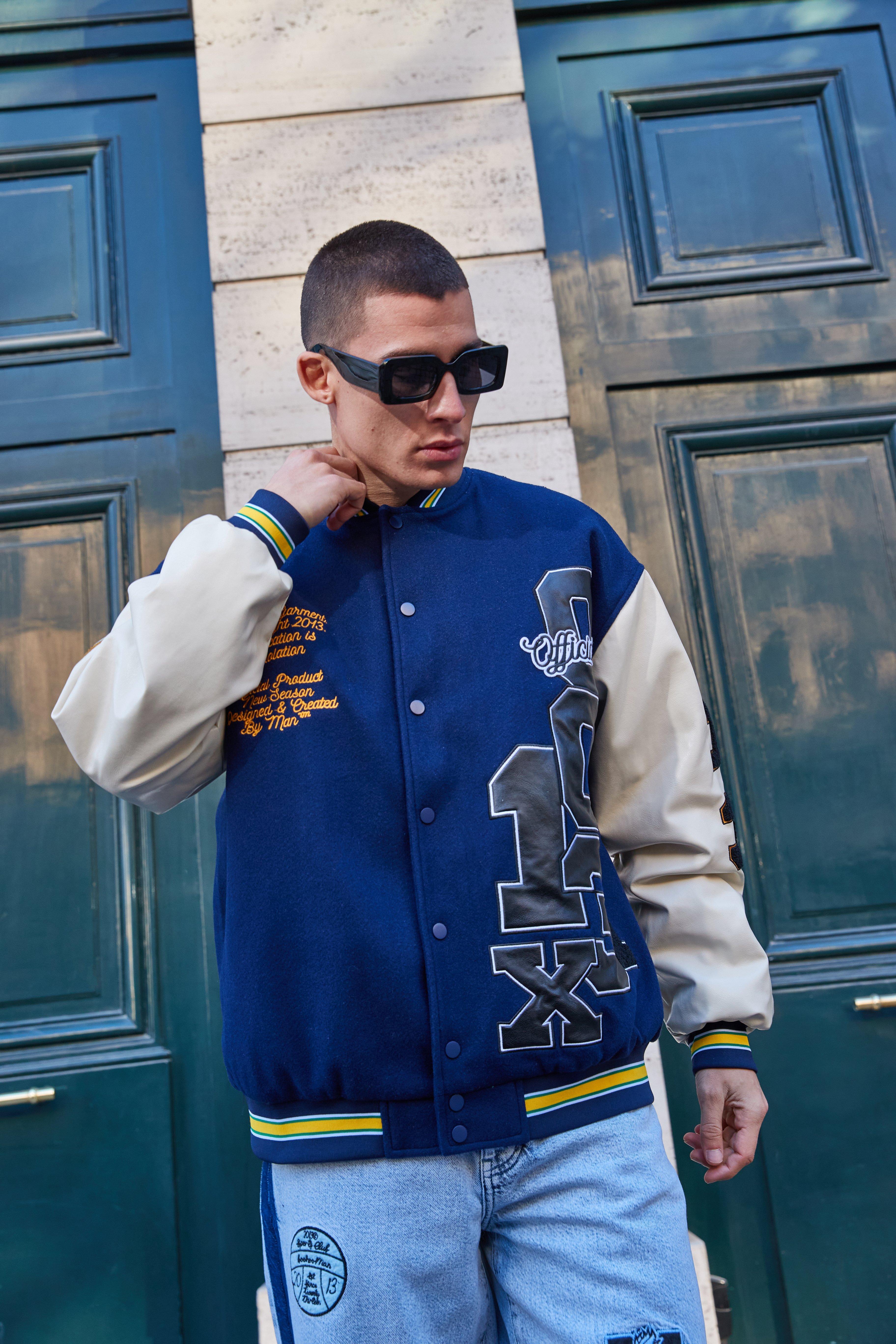 All Over 00 Placement Varsity Jacket