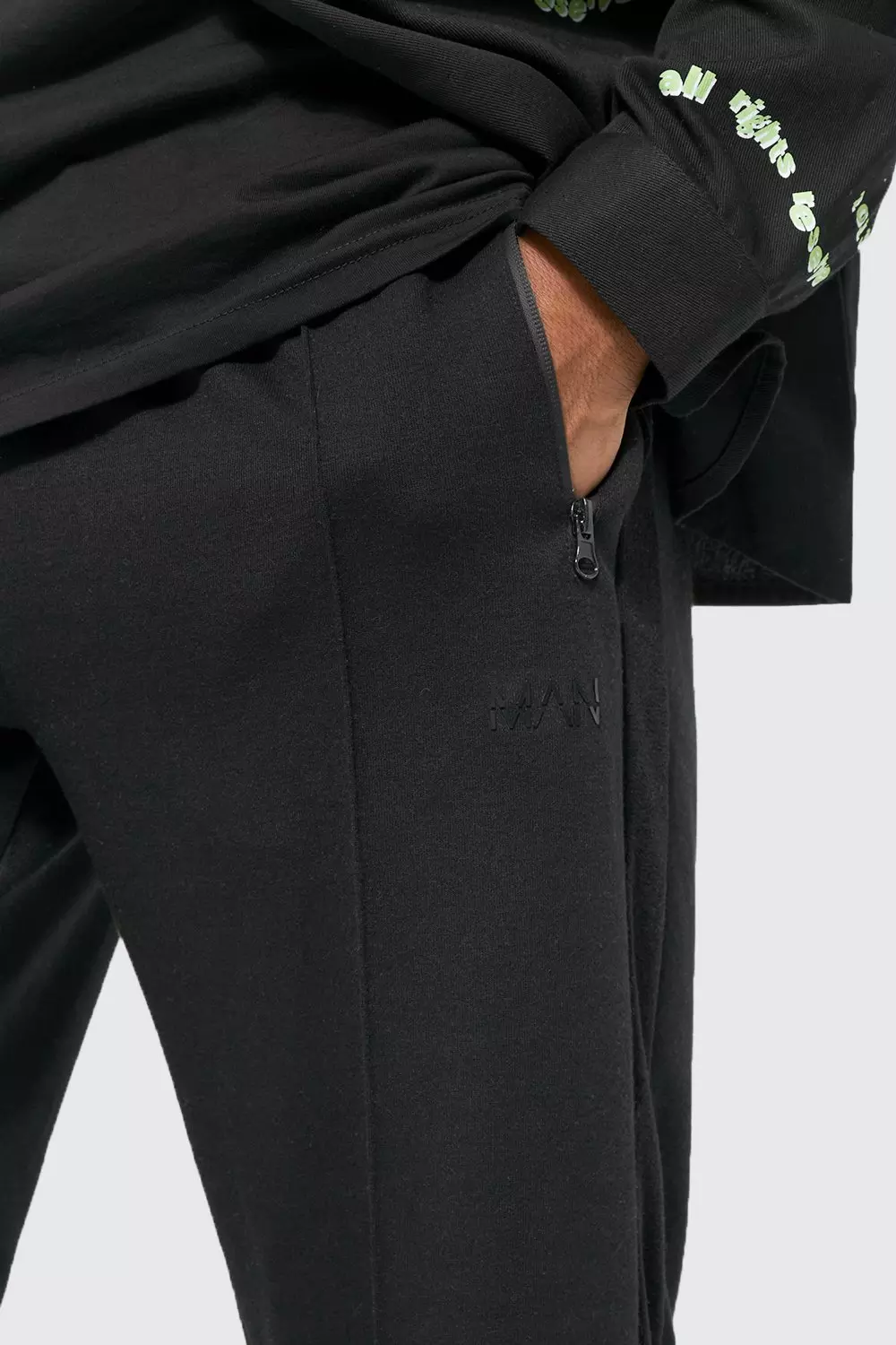 Jogging coupe décontractée - MAN, Black autre image
