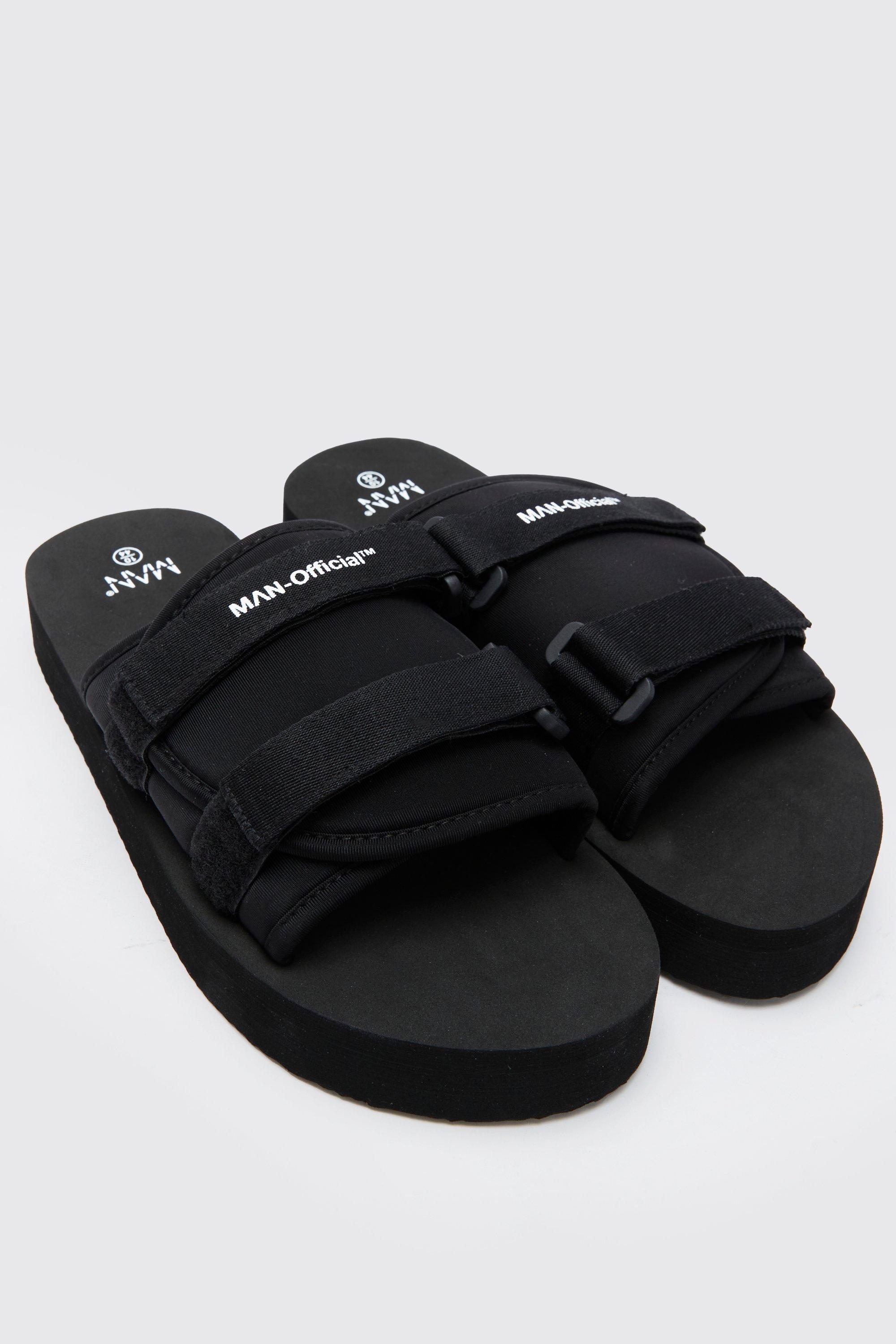 Palm Angels Suicoke Moto-m Sandals in Black for Men